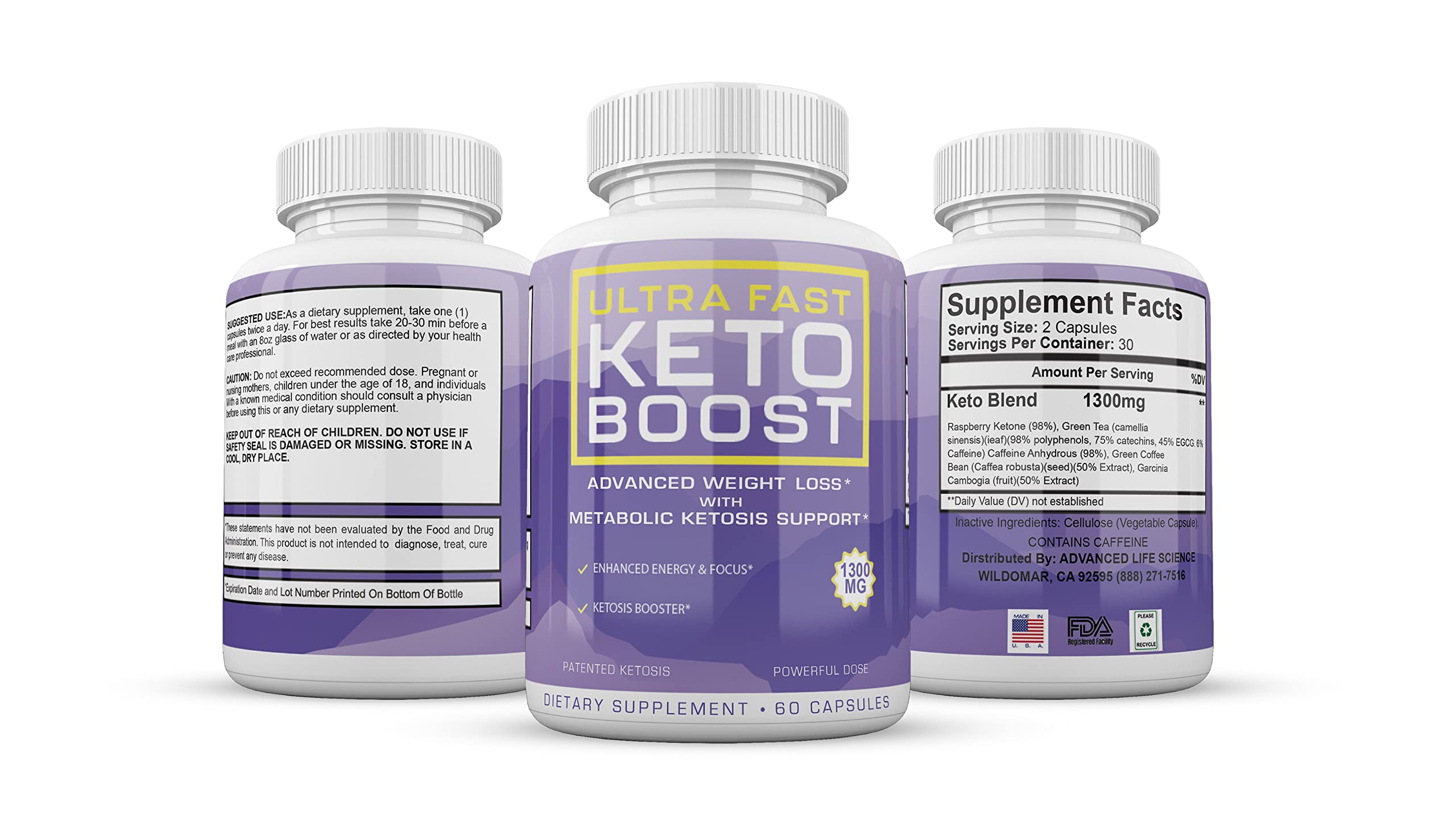 (Official) Ultra Fast Keto Boost, Advanced Ketogenic Pill Shark Formula 1300mg ADVANCED LIFE SCIENCEUS supplements
