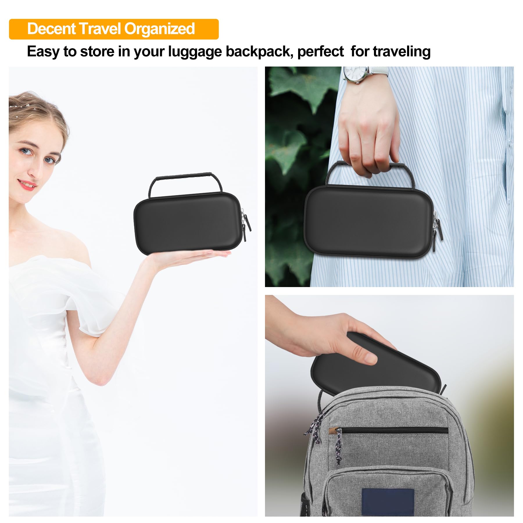 Elonbo Carrying Case for Portable Handheld Inhaler Nebulizer Machine for Adults and Kids ElonboUS supplements
