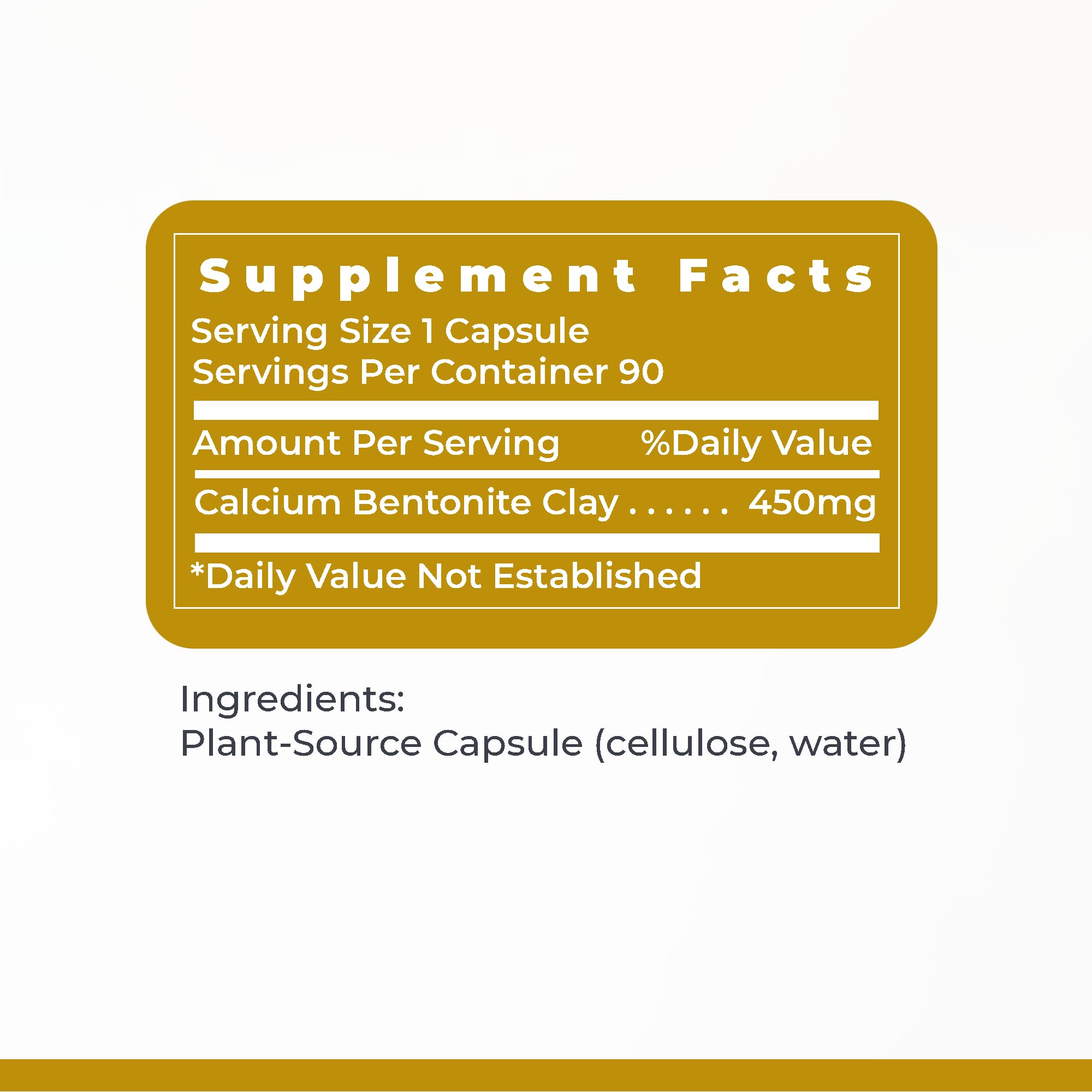 Premier Research Labs Medi-Clay-FX: Bentonite Clay Capsules for Detoxification | Food Grade Smectite Supplement | Absorb Toxins, Supports Cellular Health and Mold Detox - 90 Capsules Premier Research LabsAu supplements