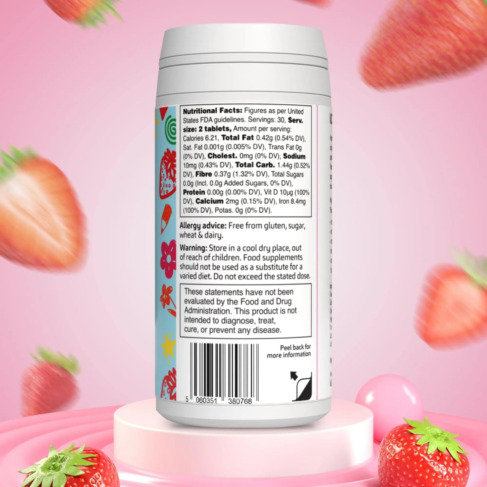 VEGETOLOGY Kids MultiVitamin Supplement, Vegan Chewable Multivitamin for Immune Support, Energy, & Growth, 18 Essential Vitamins & Minerals VEGETOLOGYAu supplements
