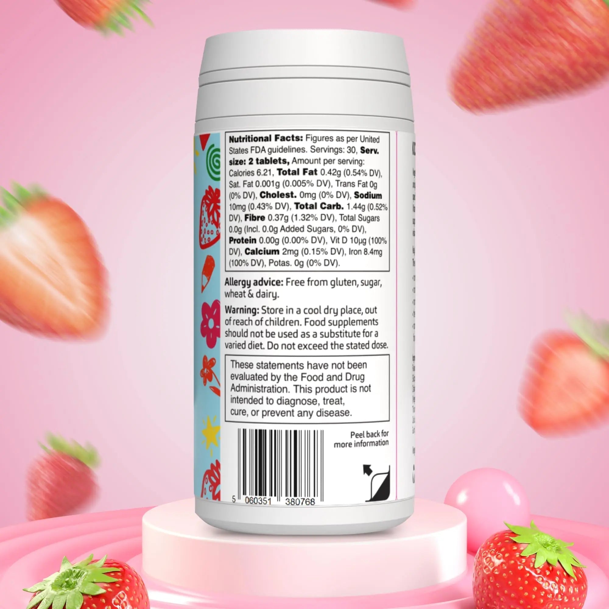 VEGETOLOGY Kids MultiVitamin Supplement, Vegan Chewable Multivitamin for Immune Support, Energy, & Growth, 18 Essential Vitamins & Minerals VEGETOLOGYAu supplements