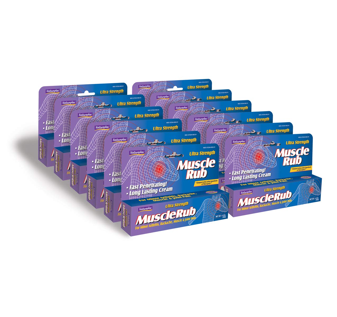 Ultra Strength Muscle Rub 24 Pack NatureplexAu supplements