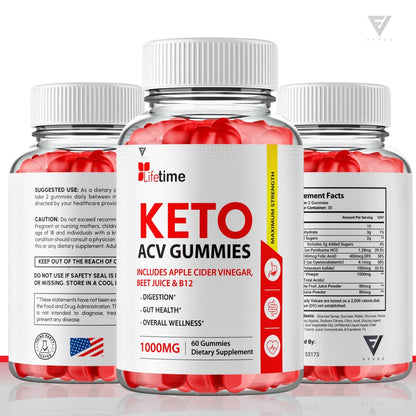 Lifetime Keto Plus ACV Gummies Advanced Life Time Keto+ACV Weight Loss, Lifetime Keto FyvusUS supplements