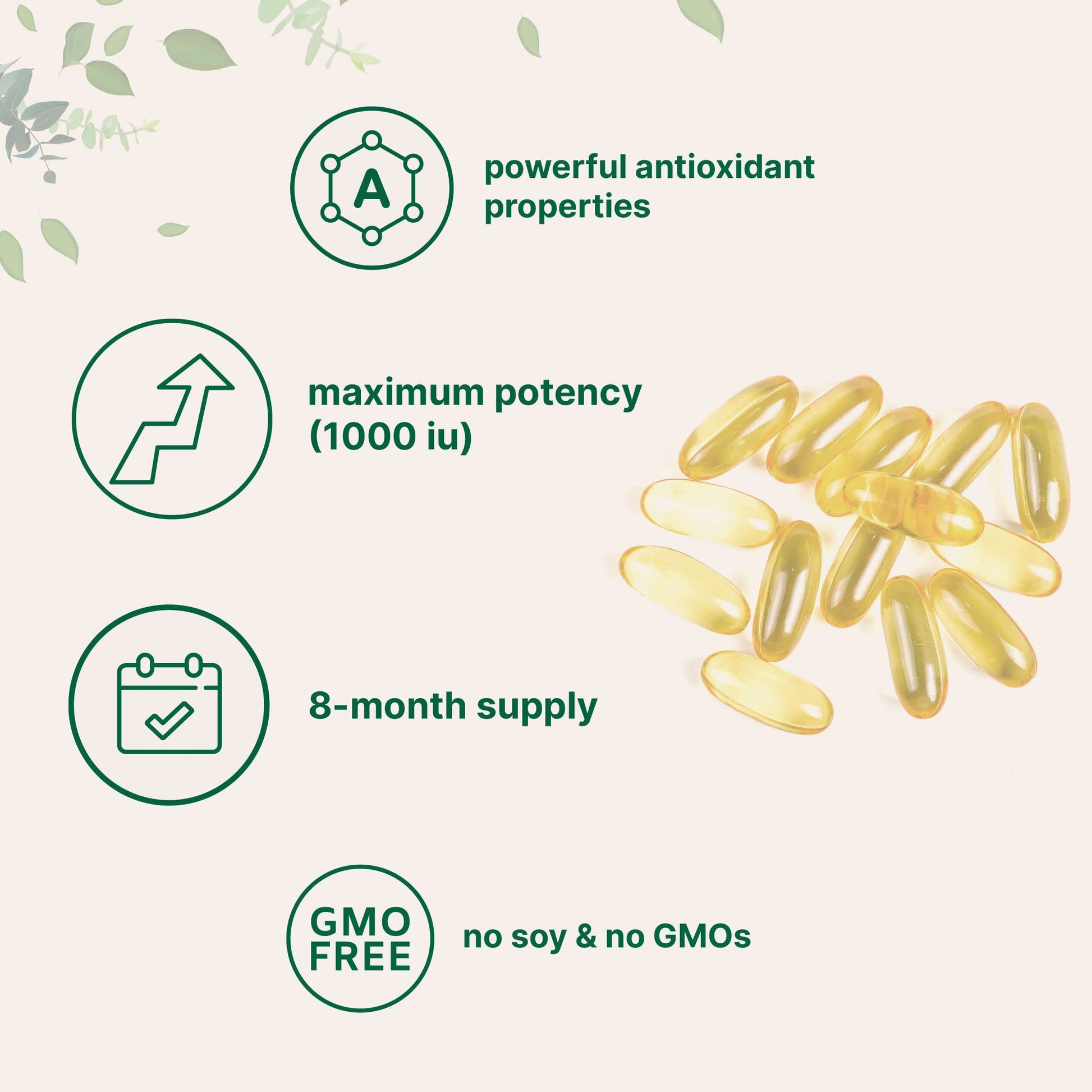Micro Ingredients Vitamin E 1000 IU, 240 Softgels | Pure Vitamin E Oil Pills Micro IngredientsUS supplements