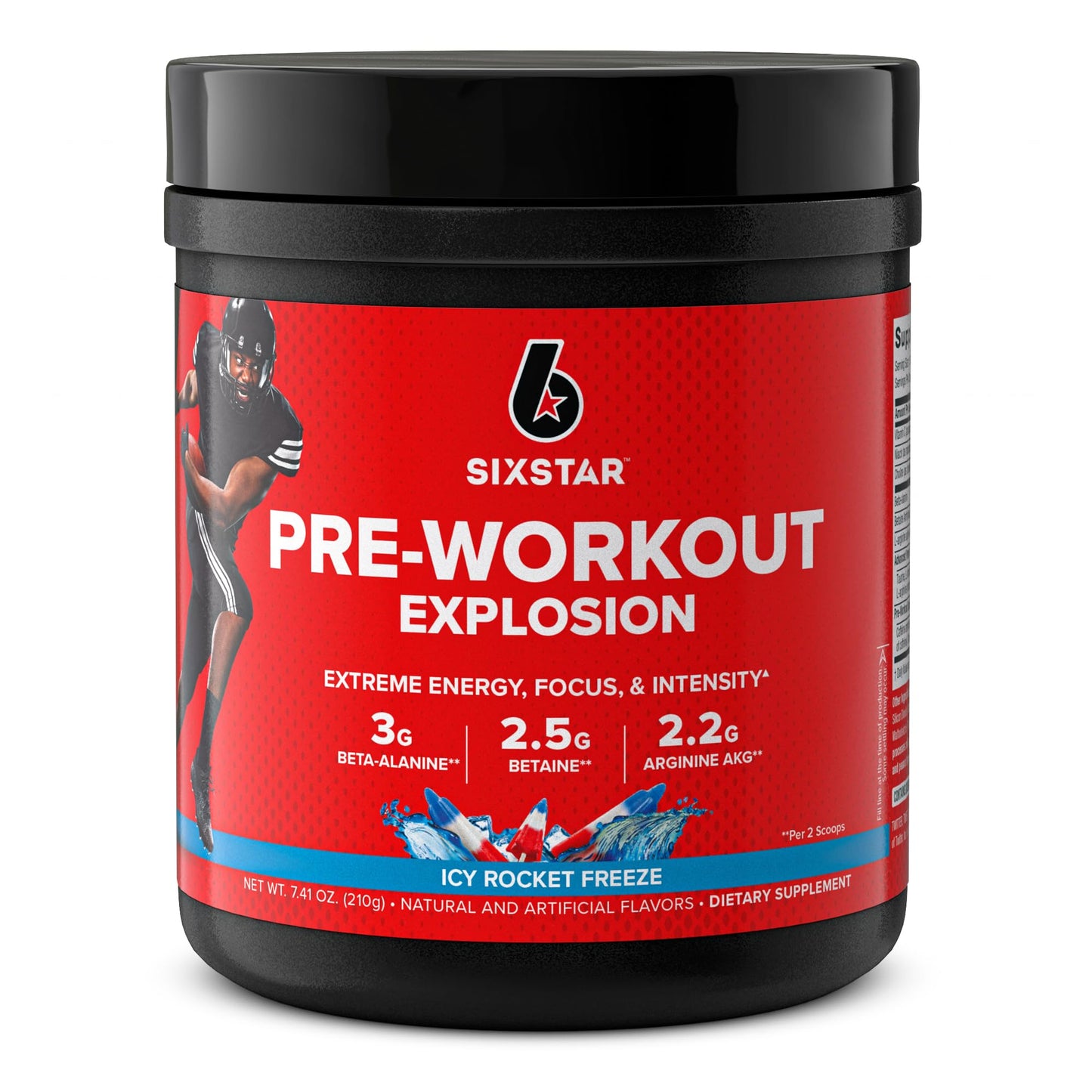 Six Star Pre Workout PreWorkout Explosion | Pre Workout Powder for Men & Women Six StarUS supplements