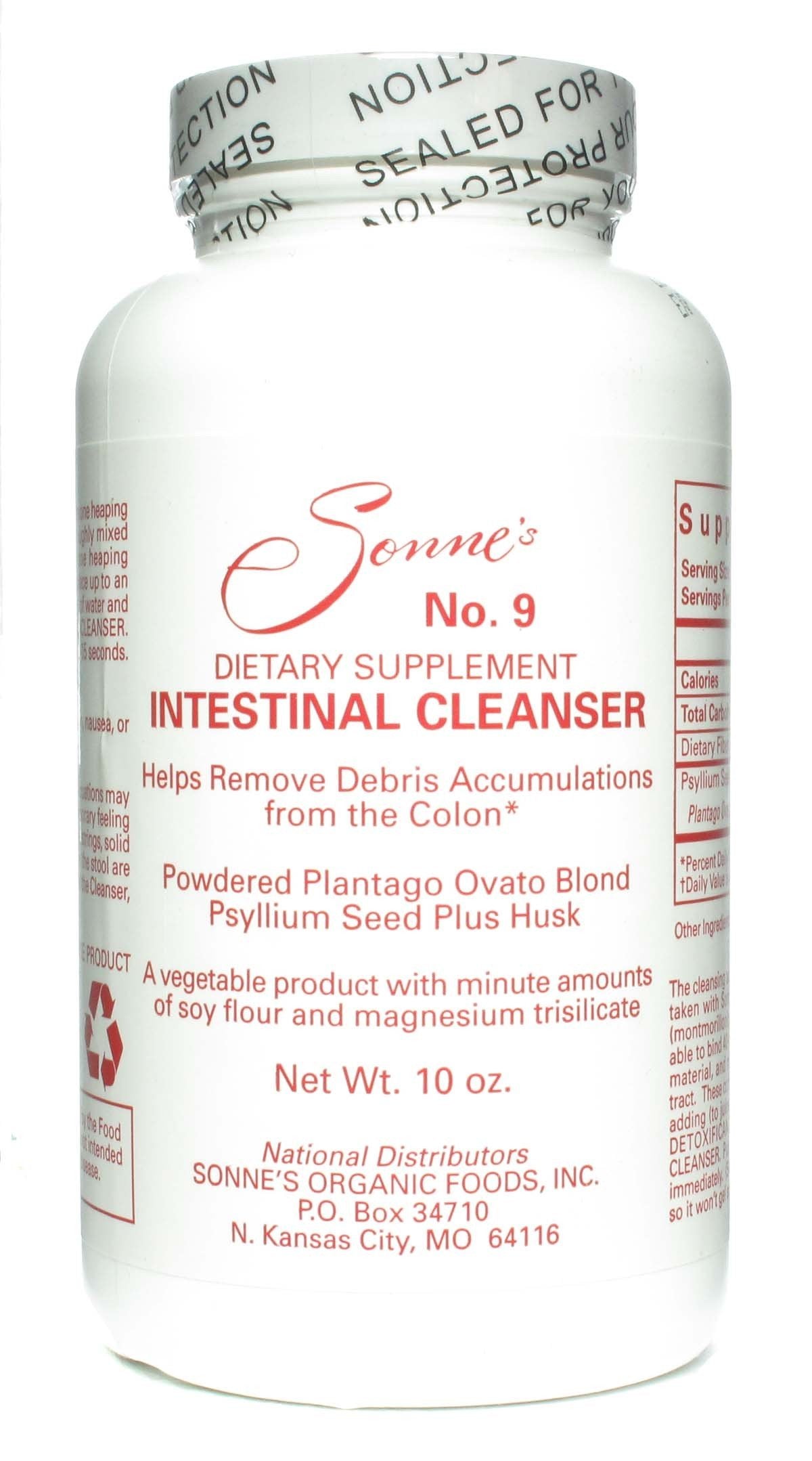 Sonnes Intestinal Clnr #9, Pack of 2 Sonne'sUS supplements