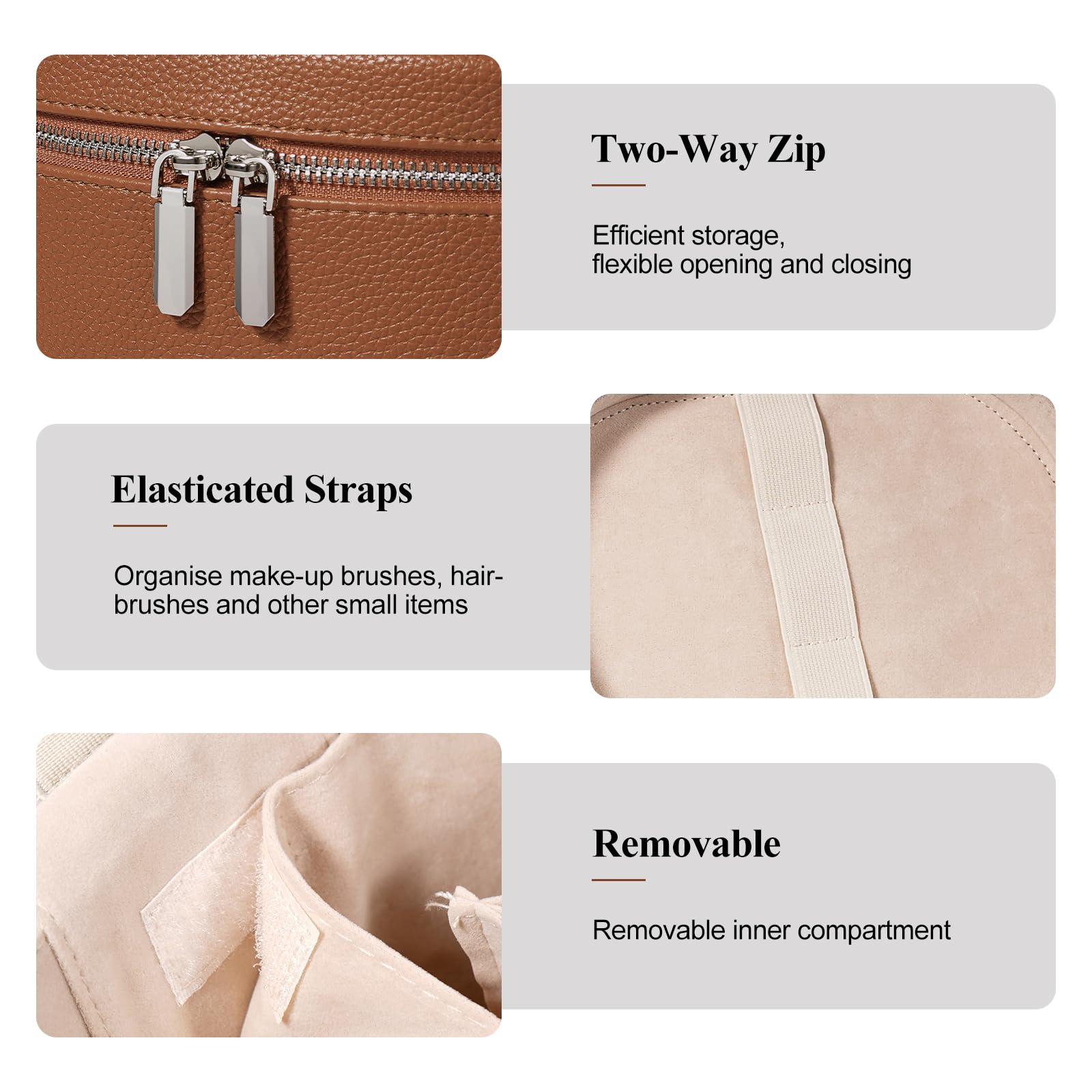 honitty Makeup Bag, Travel Make up Case with Compartments and Handle, Portable Cosmetic Organizer Bags,Toiletry Bag for Women honittyAu supplements