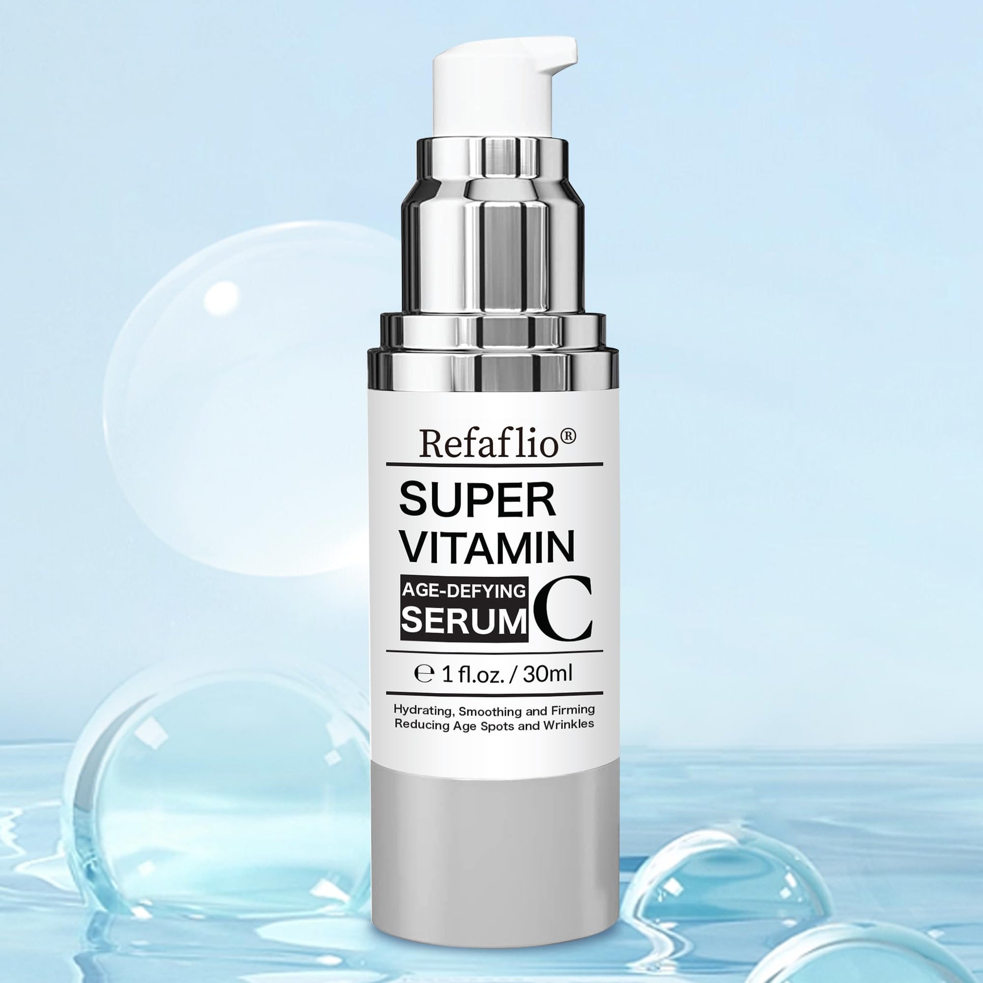 Super Vitamin C Serum for Women over 70, Rapid Anti Aging Cream, Face Lift Cream, Hydrates, Softens, Lifts and Firms, Fights Wrinkles, Advanced Super Serum C 3PCS. (90ml) RefaflioAu supplements