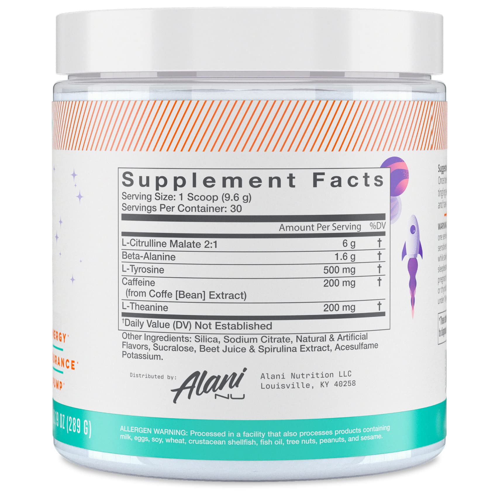 Alani Nu Pre Workout Powder | Amino Energy Boost | Endurance Supple Alani NuUS supplements