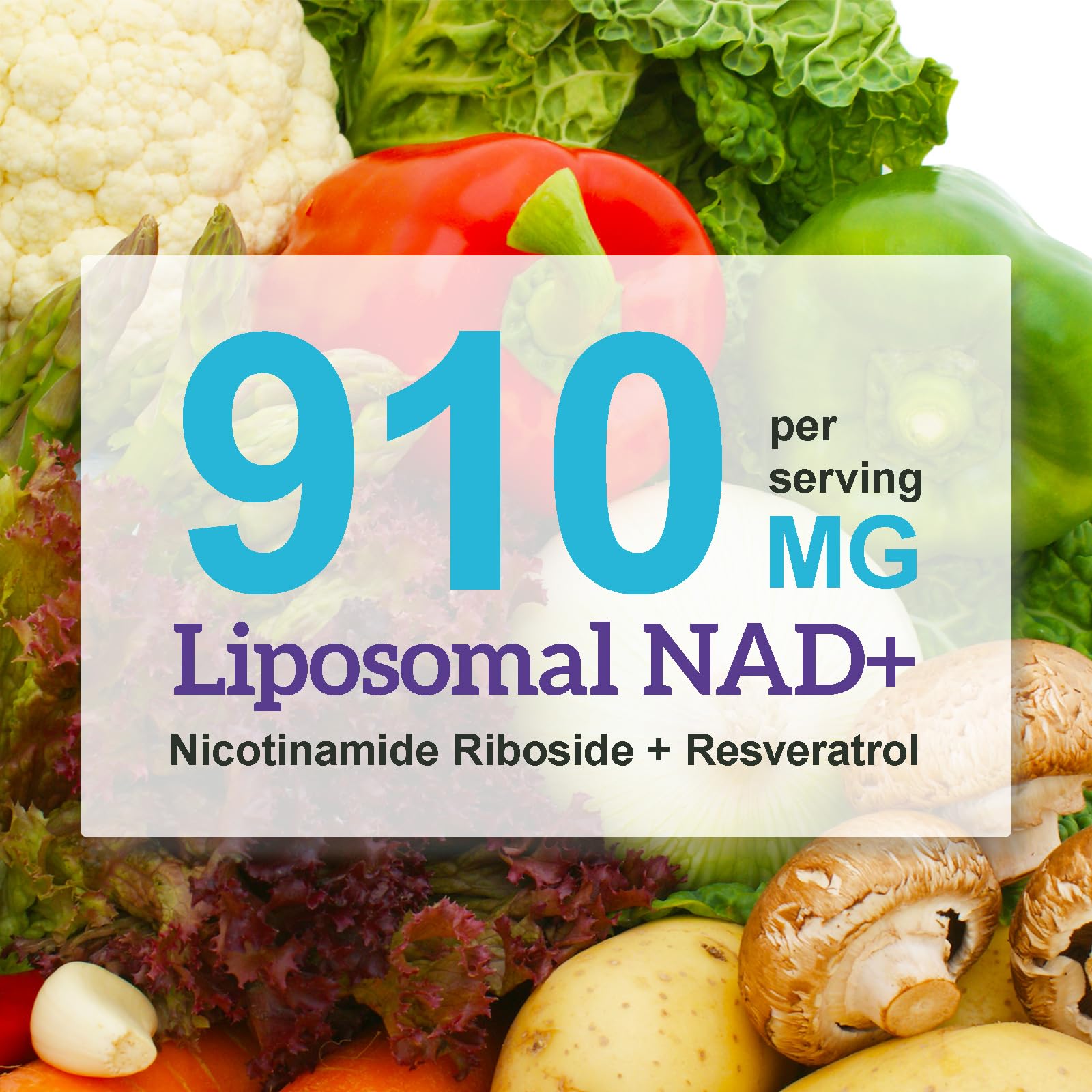 NAD+ Supplement Alternative - Liposomal Nicotinamide Riboside - Resveratrol & Quercetin - High Purity NAD Supplements for Anti-Aging, Focus, Energy 120 Capsules RuduwuAu supplements