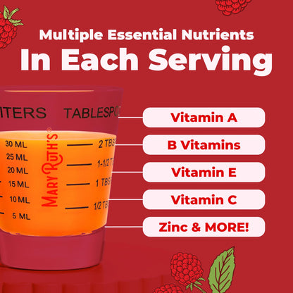 MARYRUTH'S Multivitamin for Women, Men & Kids | Liquid Morning Multivitamin | Vitamin A C D E B6 B12 Biotin Zinc MARYRUTH'SUS supplements