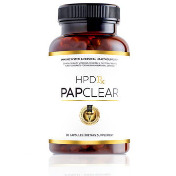 PAPCLEAR Physician Formulated | All Natural Immune Support Supplement | Advanced Powerful Immunity Booster | 21 Vitamins & Nutrients with Organic Shiitake Mushroom & Lycopene | 90 Capsules | Pack of 1 HPD RxAu supplements