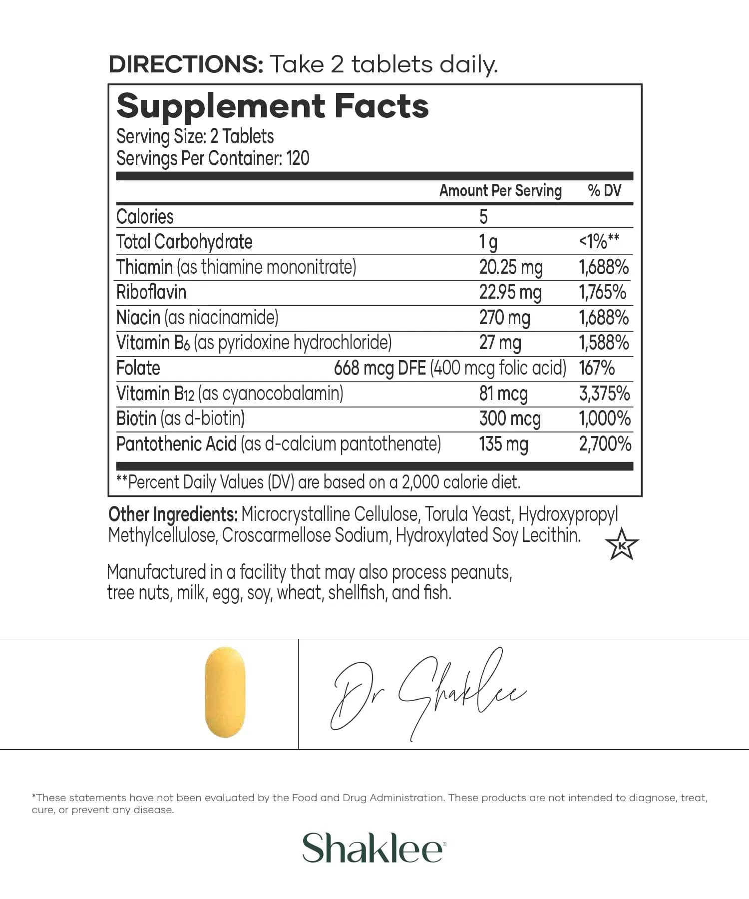 Shaklee - B-Complex- The Ultimate Energy Boost with Patented Bioactivated Absorption System™ - B Vitamins for Enhanced Well-Being ShakleeAu supplements
