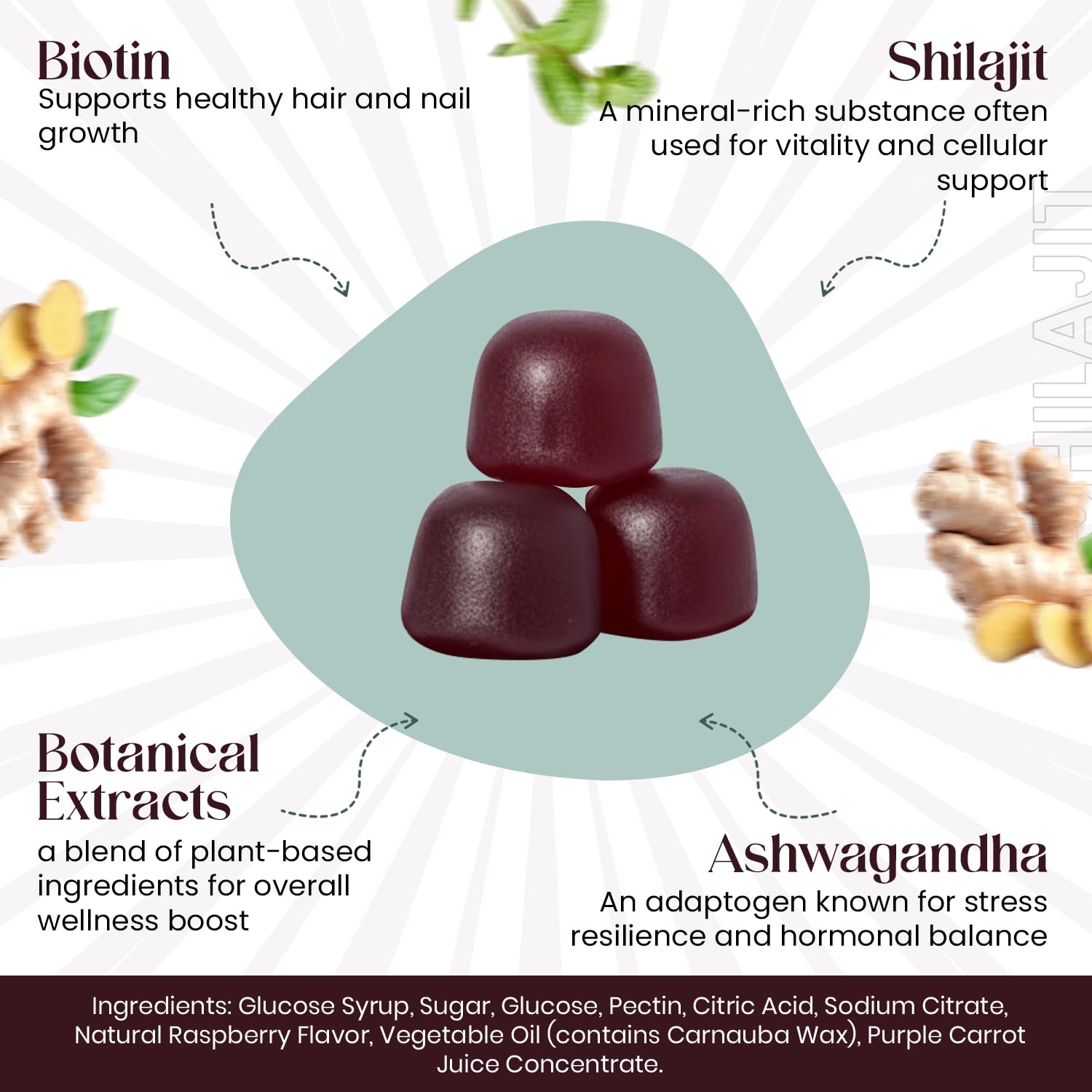 The EverÉ Natural Alchemy Evere RootRise Gummies - Shilajit + Ashwagandha Gummies The EverÉ Natural AlchemyAu supplements