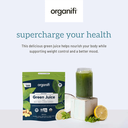 Organifi Green Juice - Powder Supplement with Organic Spirulina, Ashwagandha OrganifiUS supplements