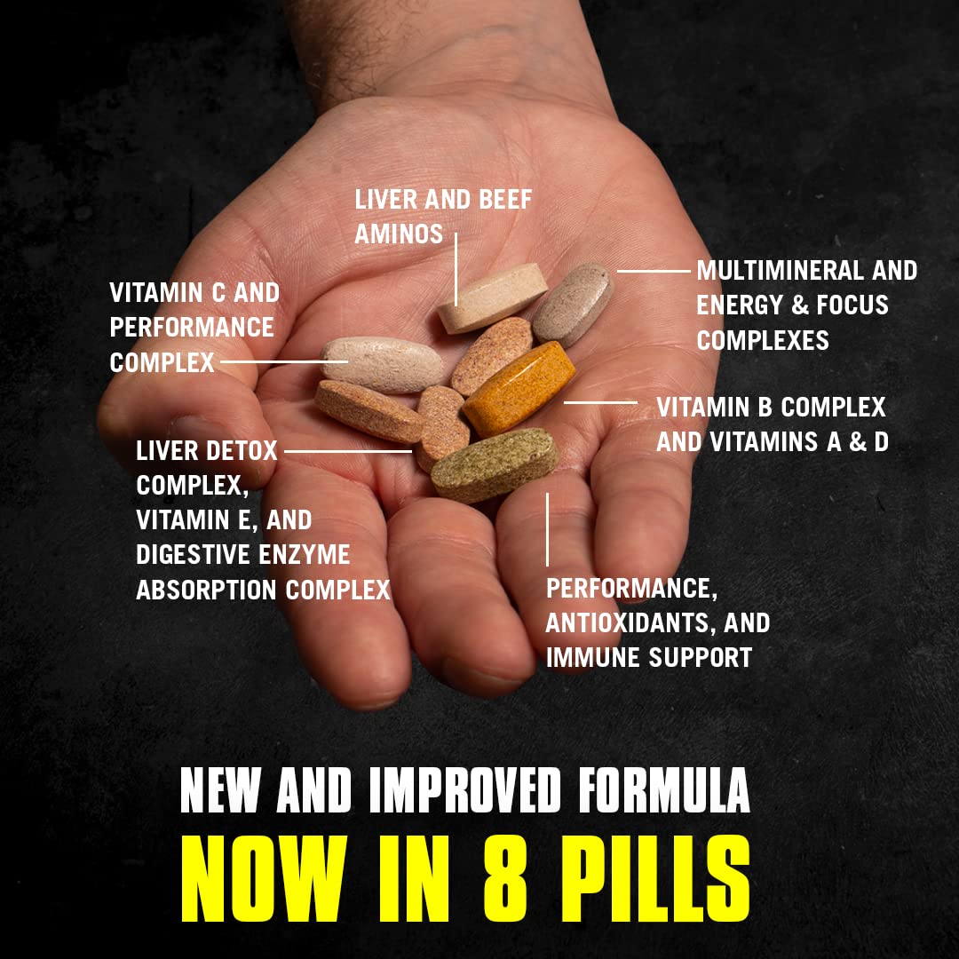 Animal Pak - Convenient Multivitamin for Men & Women Daily All-in-One Vitamin & Supplement Pack - Zinc, Vitamins C, B, D, Amino Acids, and Immune Support - Sports Nutrition Performance - 44 Count AnimalAu supplements