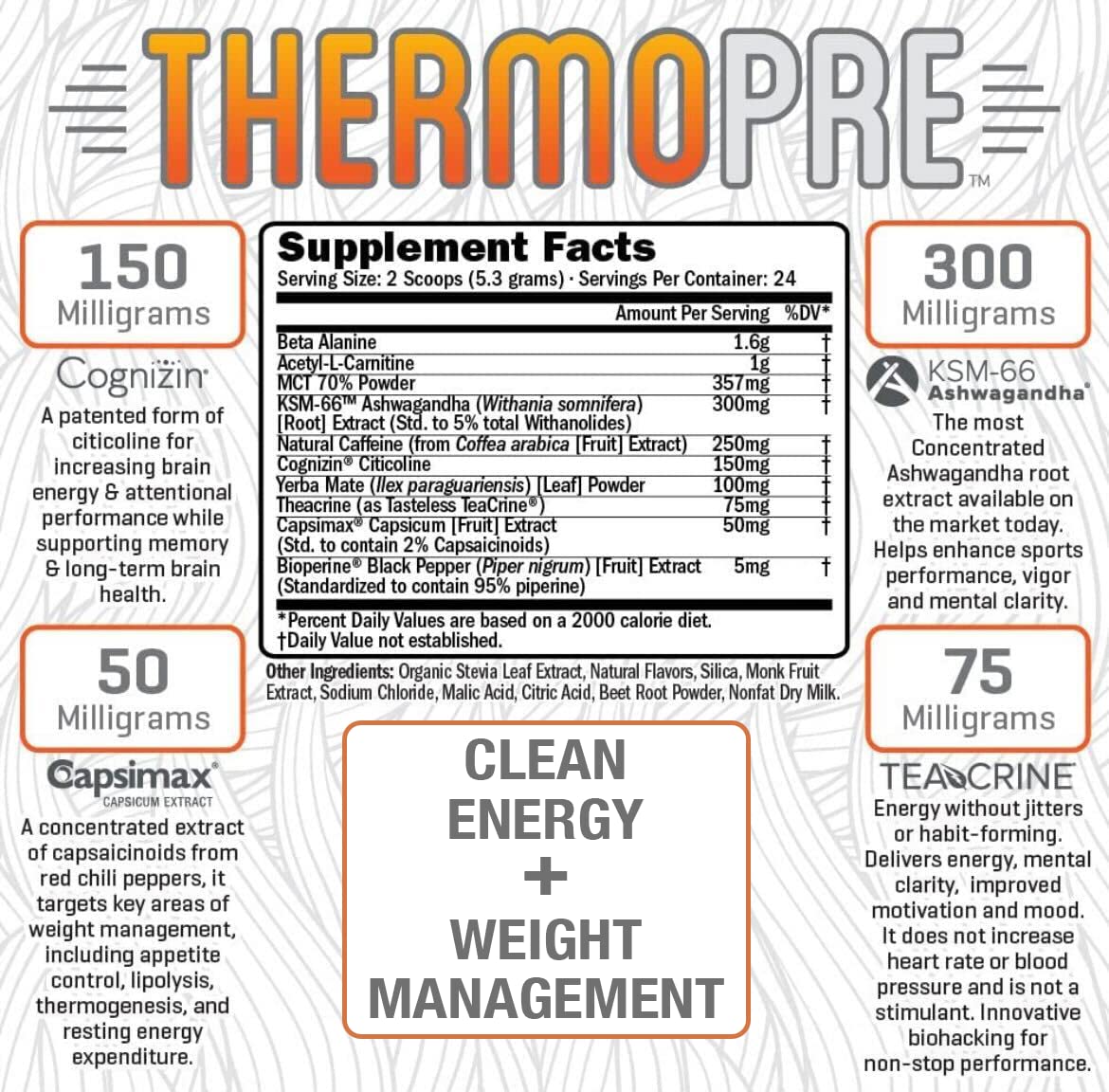 RAW Synergies Pre Workout Thermogenic Fat Burner Powder for Women and Men, RAW SynergiesUS supplements