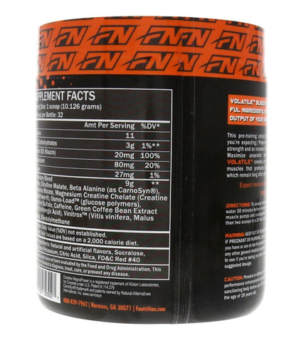 Formutech Nutrition Volatile Pre Workout, Cherry Lemonade, w/2 Forms of Creatine Formutech NutritionUS supplements