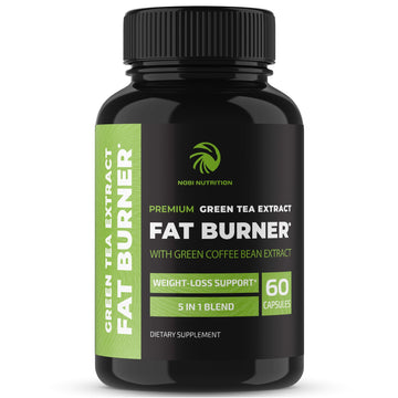 Green Tea Weight Loss Pills with Green Coffee Bean Extract | Belly Fat Burner, Metabolism Nobi NutritionUS supplements