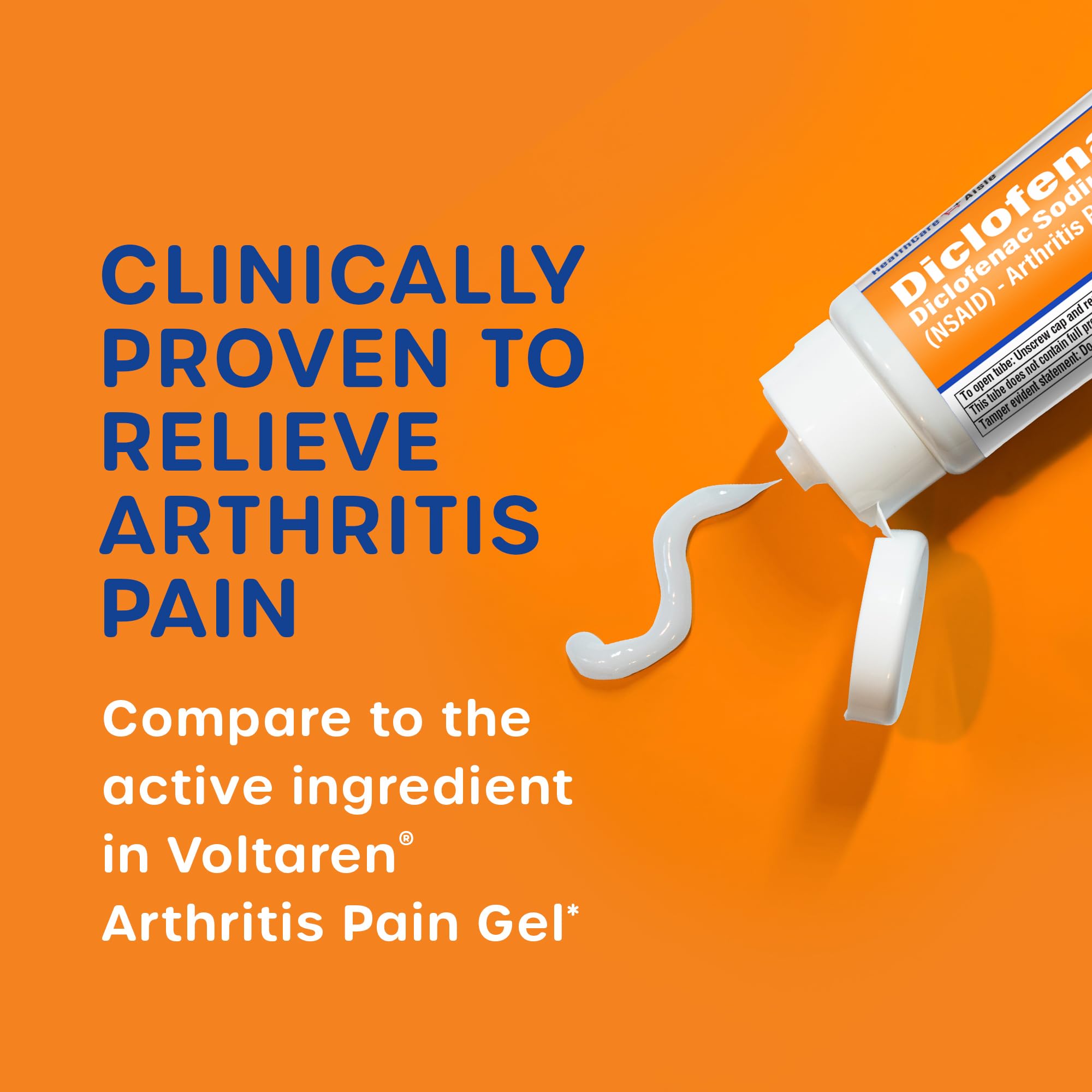 HealthCareAisle Diclofenac Gel Twin Pack Diclofenac Sodium Topical Gel (NSAID) Arthritis Pain Reliever 1% 200 grams (2 x 100g) HealthCareAisleAu supplements