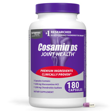 Nutramax Laboratories Cosamin® DS Joint Health Supplement with Glucosamine & Chondroitin for Adult Men & Women, Joint Supplement, 180 Capsules Nutramax LaboratoriesAu supplements