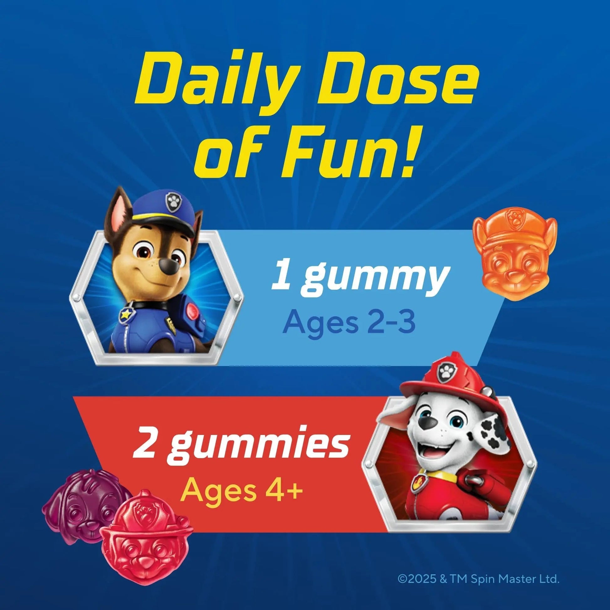 L’il Critters Paw Patrol Gummy Vites Daily Gummy Multivitamin for Kids, Vitamin C, D3 for Immune Support Cherry Lil CrittersAu supplements