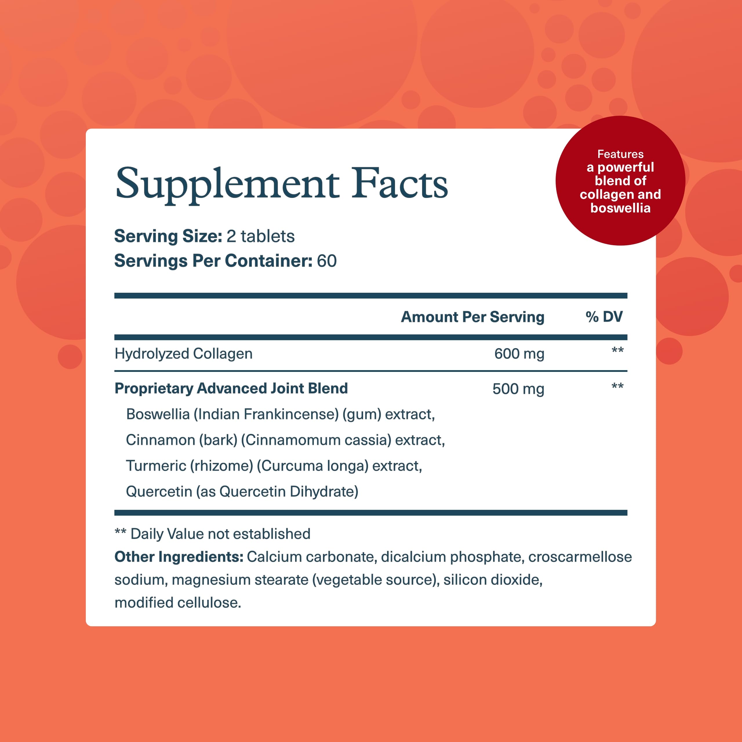 Youtheory Joint Collagen Advanced - Contains Undenatured Type II Collagen & Herbal Ingredients - Contains Bovine Source - Shellfish Free - 120 Tablets (60-Day Supply) YoutheoryAu supplements