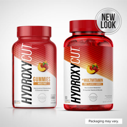 Hydroxycut Caffeine-Free Gummy for Women & Men 15 Essential Vitamins HydroxycutUS supplements