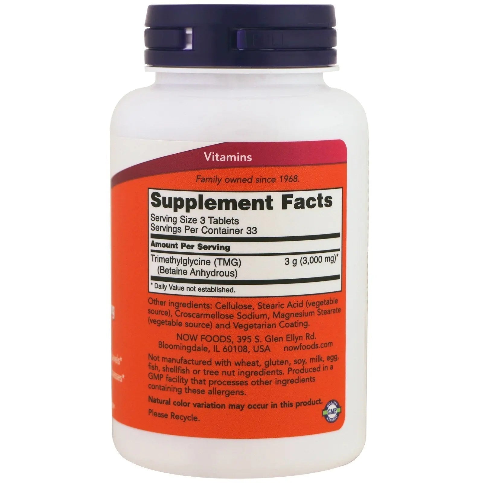 NOW TMG 1000mg, 100 Count (Pack of 2) NOW FoodsAu supplements