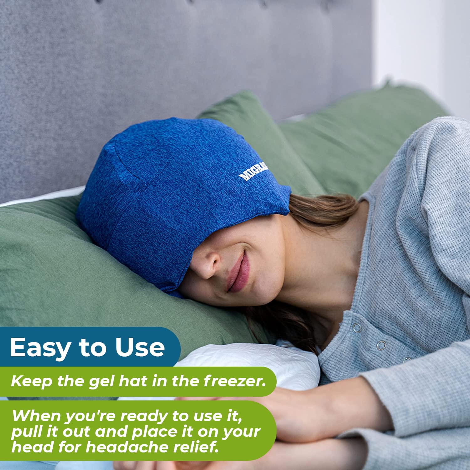 Basic Vigor Migrastil Extra Strength Migraine Stick & MigraFreeze Hat Bundle Basic VigorAu supplements