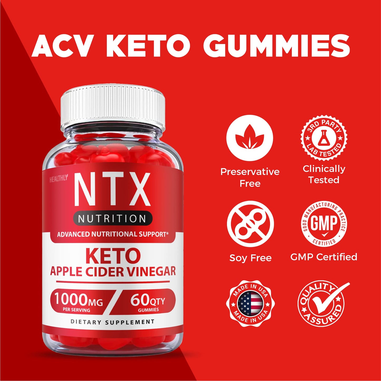 (3 Pack) NTX Keto Gummies Max Strength Ntx Keto Acv Gummies Advanced, Ntx Nutrition HealthlyUS supplements