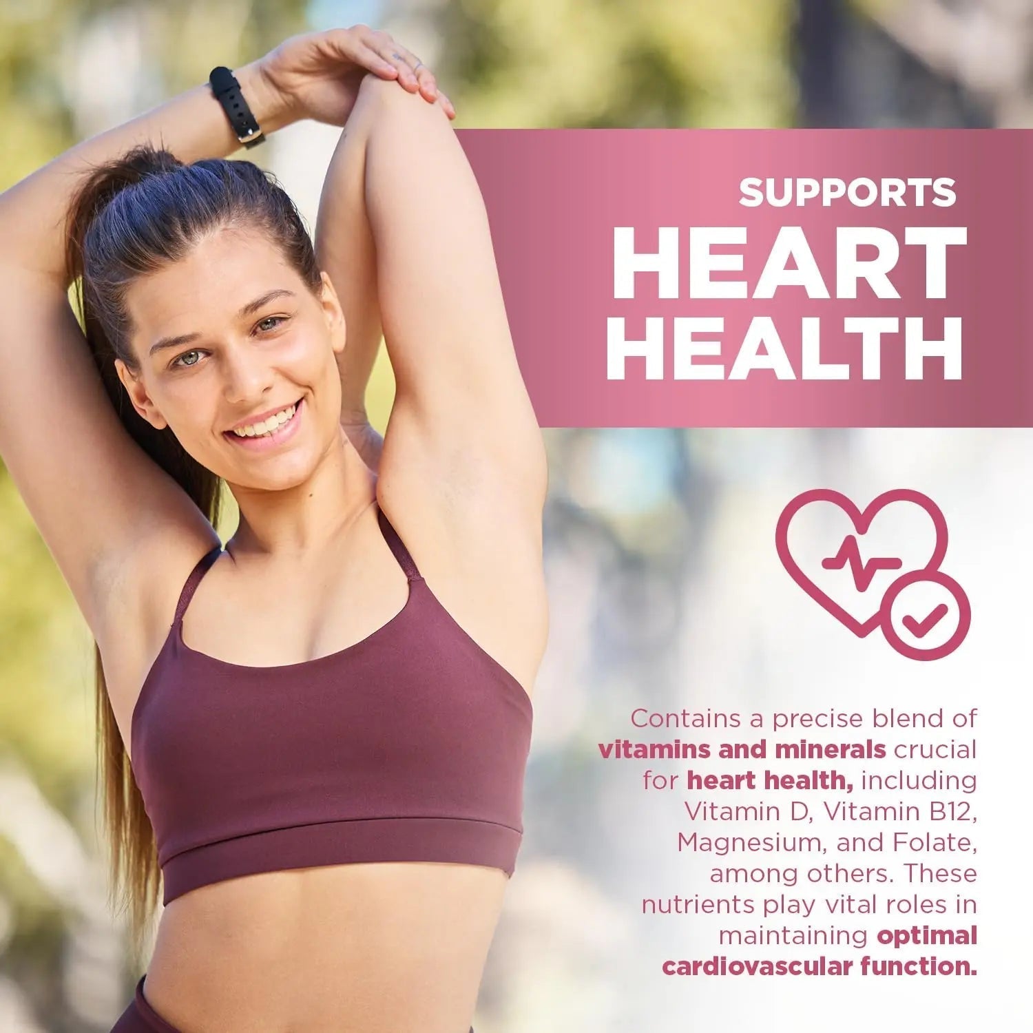 Built by Nature Vitamins for Women – Women's Complete Daily Multivitamin Supplement with A, B, C, D, E, Iron, Calcium, Magnesium and Multi Minerals Built by NatureAu supplements