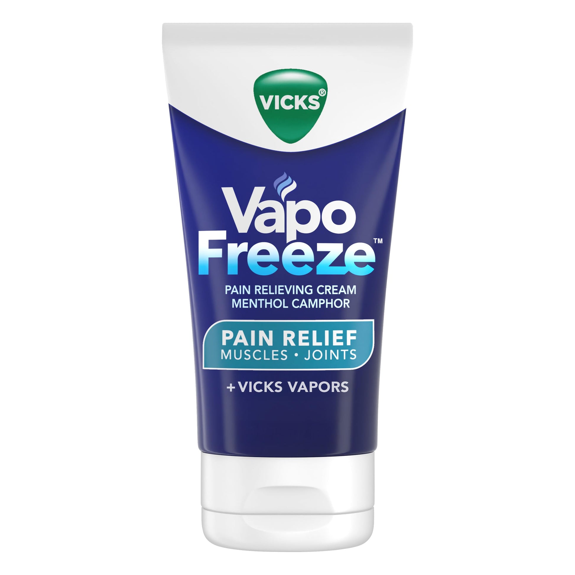 Vicks VapoFreeze Topical Pain Cream 3.0oz, Maximum Strength Menthol+ for Muscle Pain Relief, Joint Pain Relief, Knee Pain Relief, Back Pain Relief, Cream for Pain Relief, Topical Pain Relief VicksAu supplements