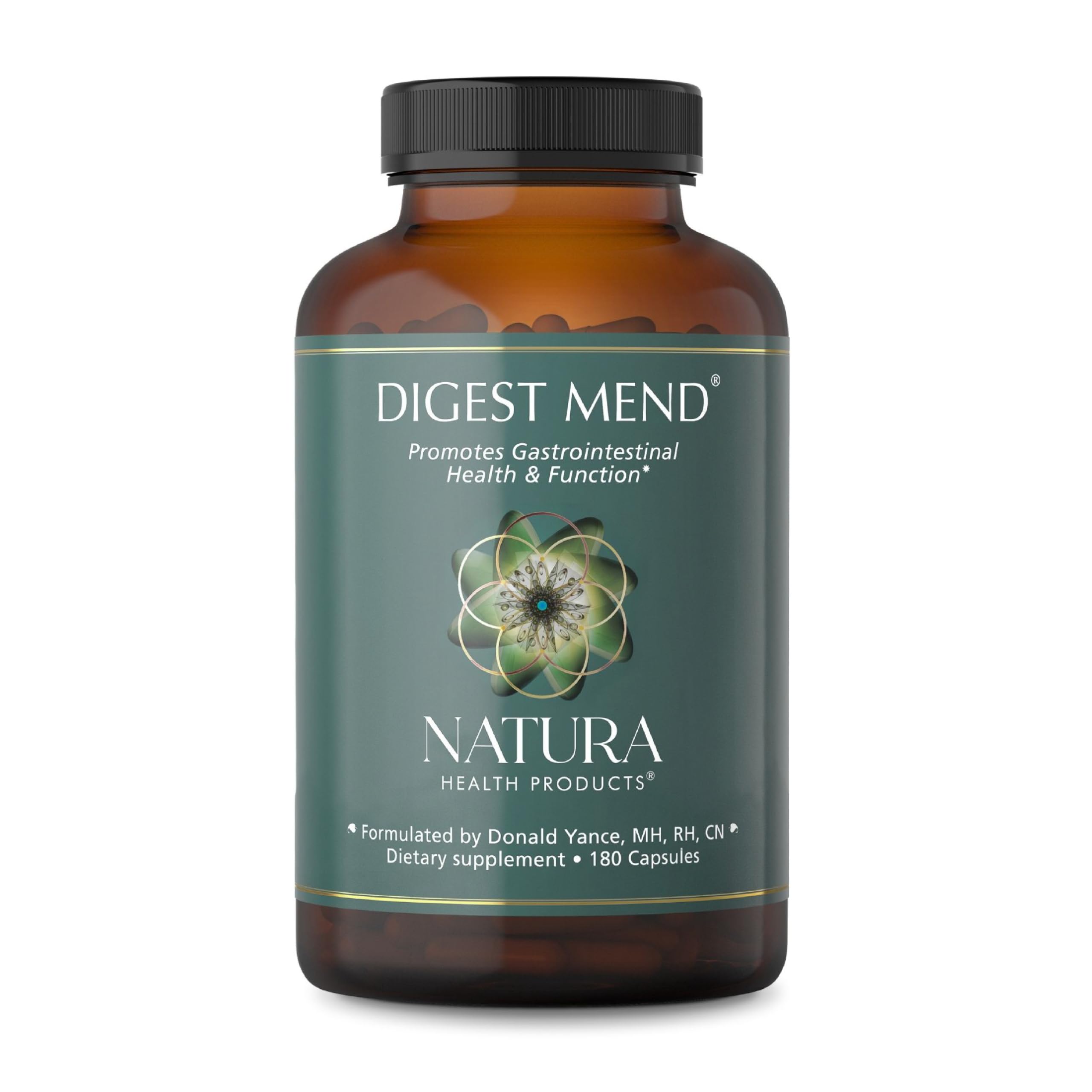 Natura Health Products Digest Mend Supplement - Encourages Healthy gastric microboime* - Featuring Deglycyrrhizinated Licorice (DGL), Aloe Vera, Marshmallow, Mastic Gum, & Chamomile (180 Capsules) Natura Health ProductsAu supplements