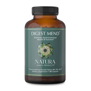 Natura Health Products Digest Mend Supplement - Encourages Healthy gastric microboime* - Featuring Deglycyrrhizinated Licorice (DGL), Aloe Vera, Marshmallow, Mastic Gum, & Chamomile (180 Capsules) Natura Health ProductsAu supplements