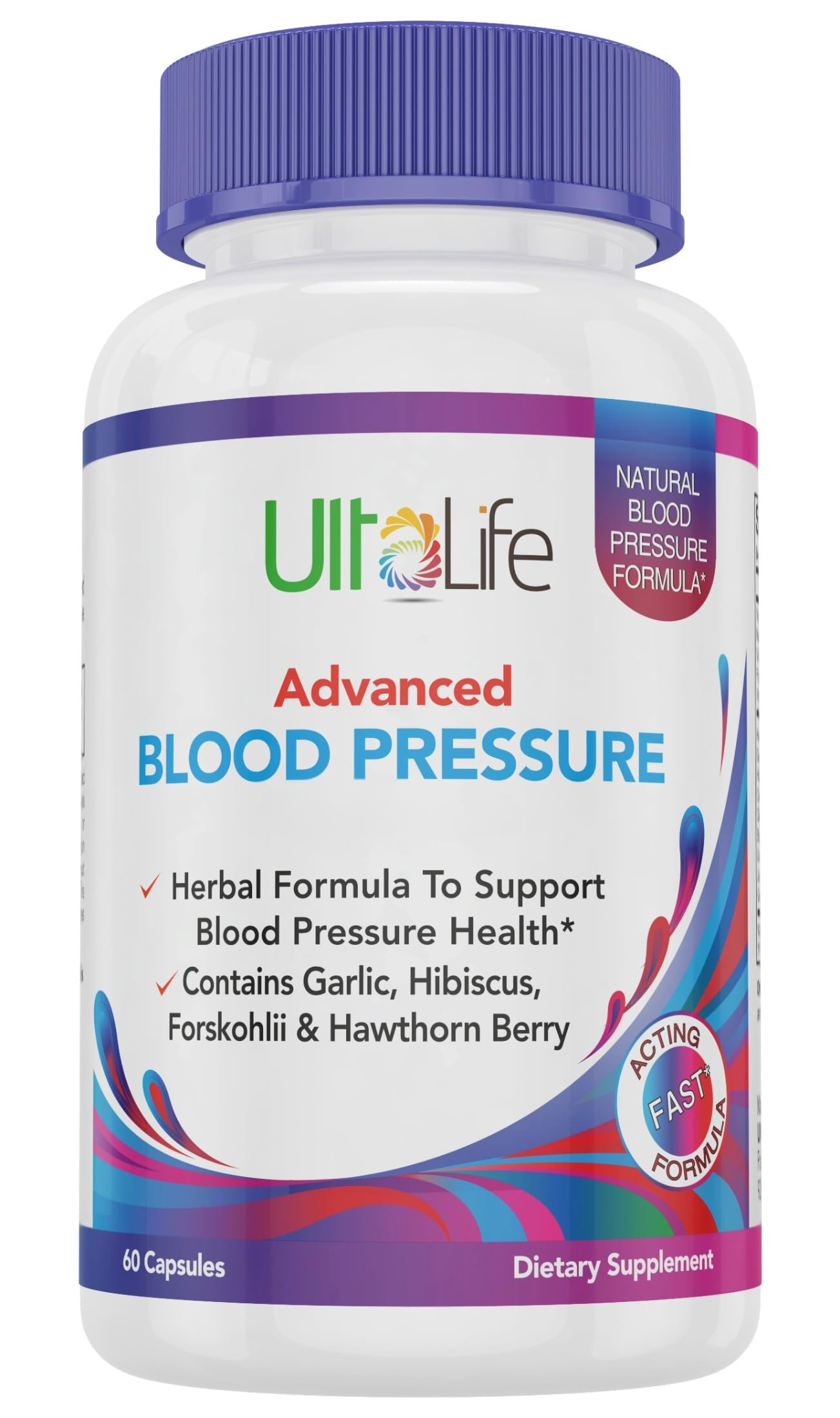 ULTALIFE Blood Pressure Supplements - Advanced Blood Pressure Supplement Complex ULTALIFEAu supplements