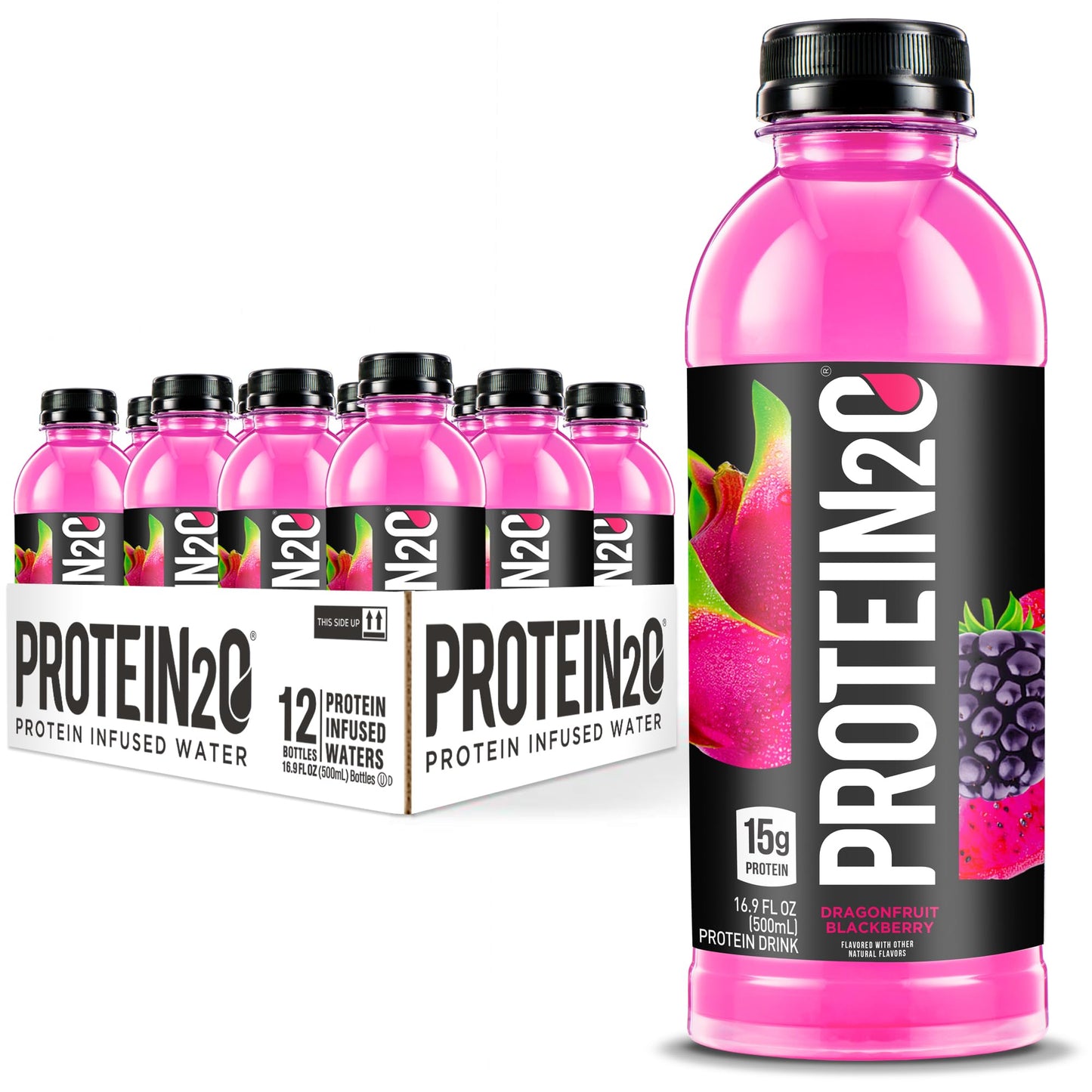 Protein2o 15g Whey Protein Isolate Infused Water, Ready To Drink, Sugar Free, Gluten Free Protein2oUS supplements
