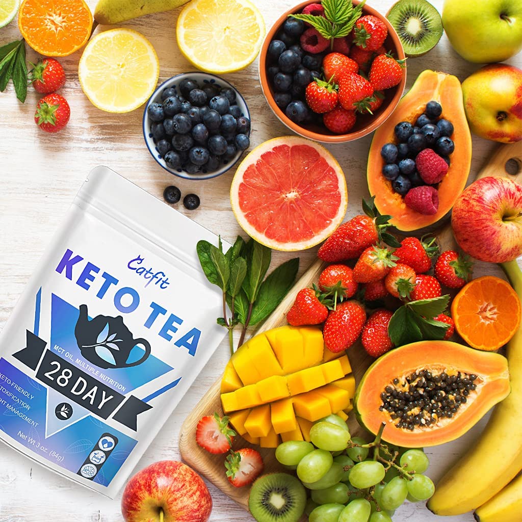 Catfit Keto Detox Tea for Belly Fat and Colon Cleanse - All Natural Detox and Cleanse CatfitAu supplements