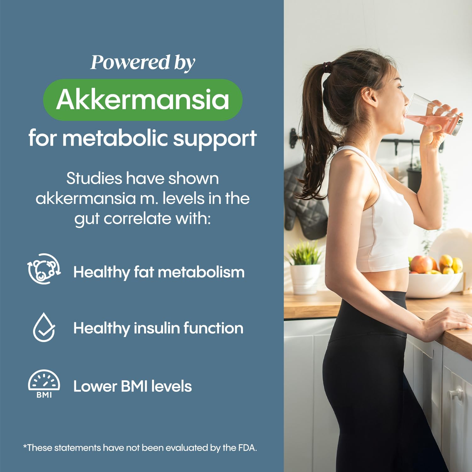 Hydralyte Plus Metabolic Support - GLP-1 Weight Loss Management and Gut Health - 5in1 Probiotic Blend - Akkermansia Muciniphila + Prebiotic Fiber + Electrolytes - Sugar Free (30 Packets) HydralyteAu supplements