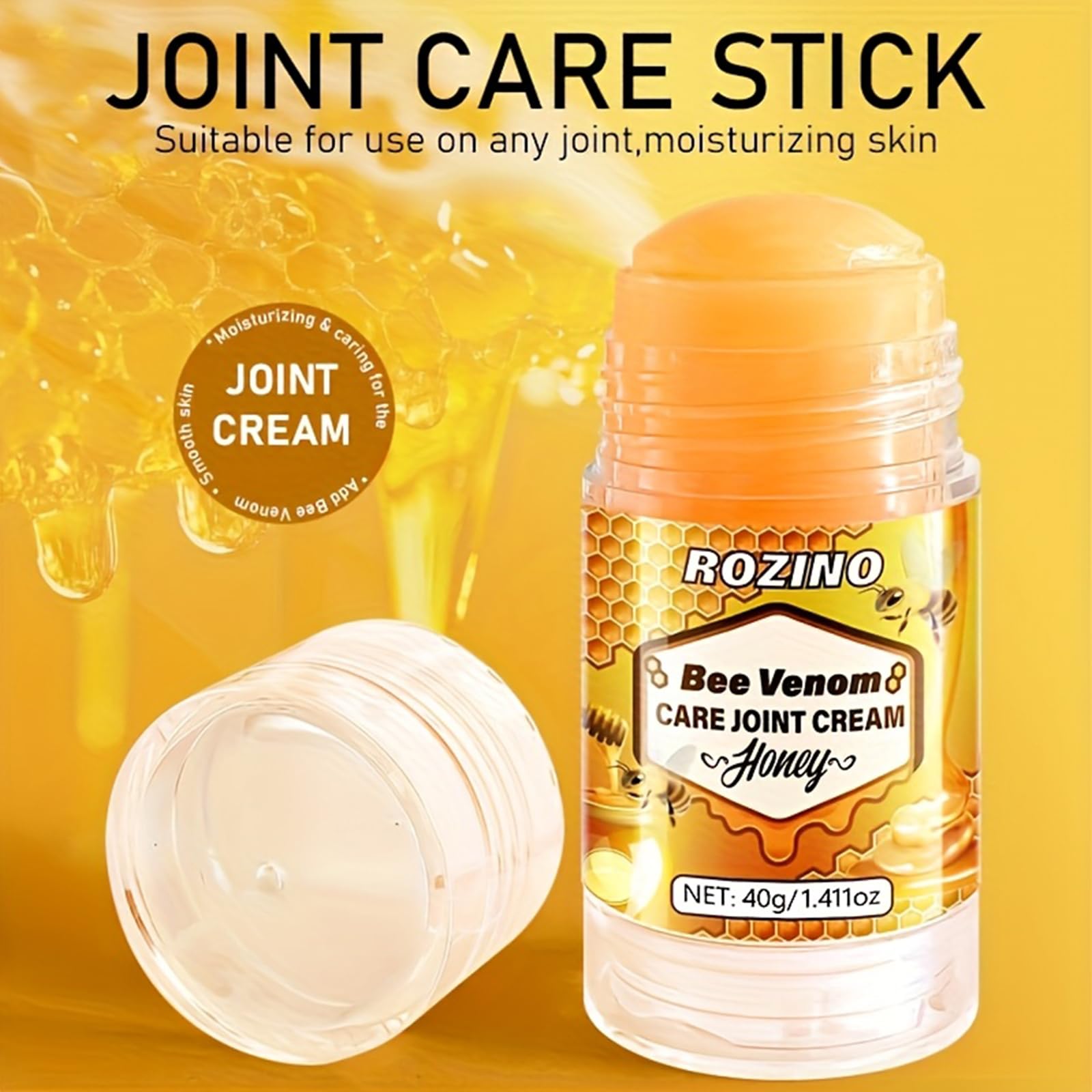 xiaoks 2PACK Bee Venom Care Joint Cream with Honey, 40g (1.411oz) - Natural Formula for Joint Comfort, Easy Application, Lightweight & Non - Greasy, Supports Joints with Daily Wear and Tear (2) xiaoksAu supplements