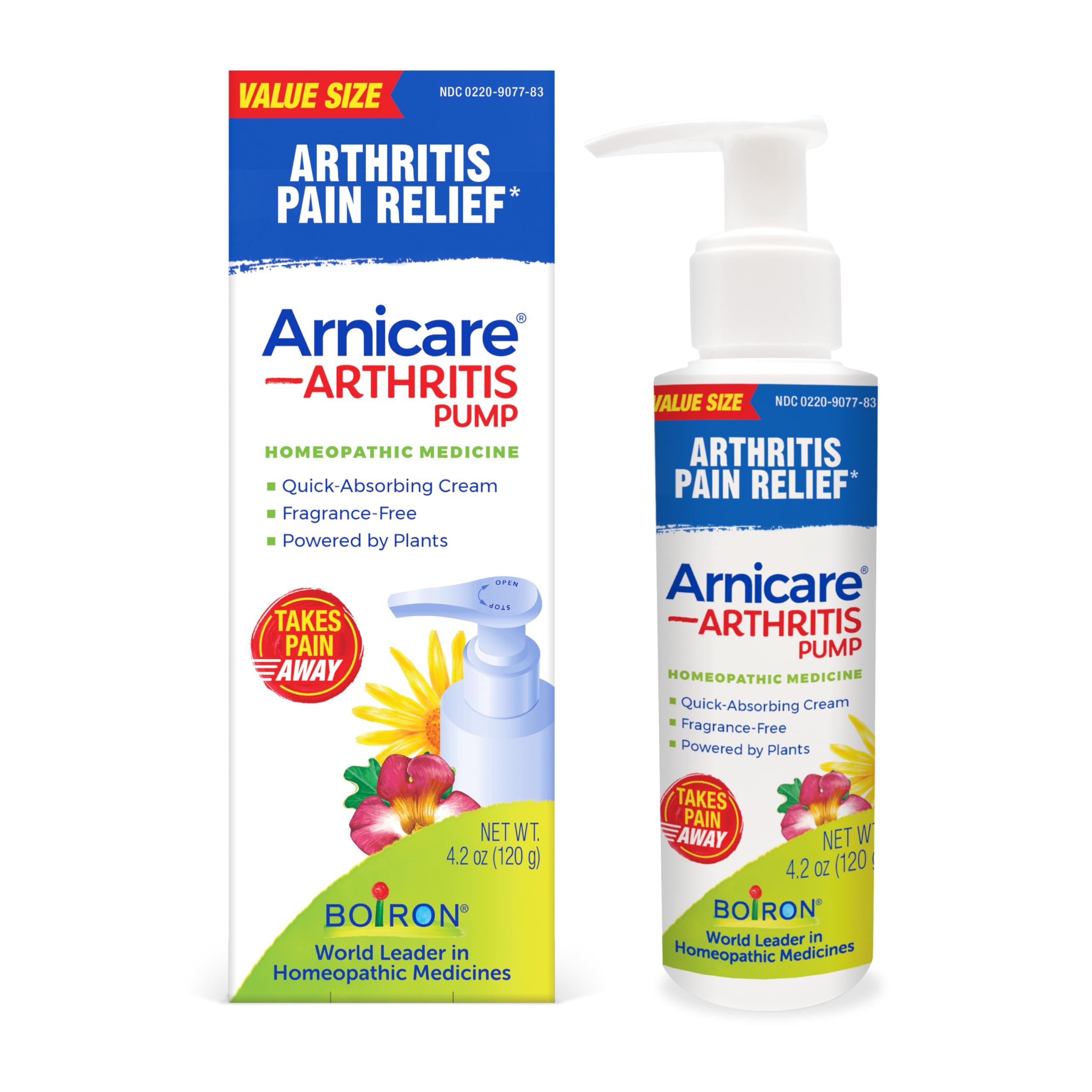 Boiron Arnicare Arthritis Cream Pump for Pain Relief of Knees, Hands, Wrists, Elbows, Joints & Muscles – Quickly Absorbed & Fragrance-Free – 4.2 oz BoironAu supplements