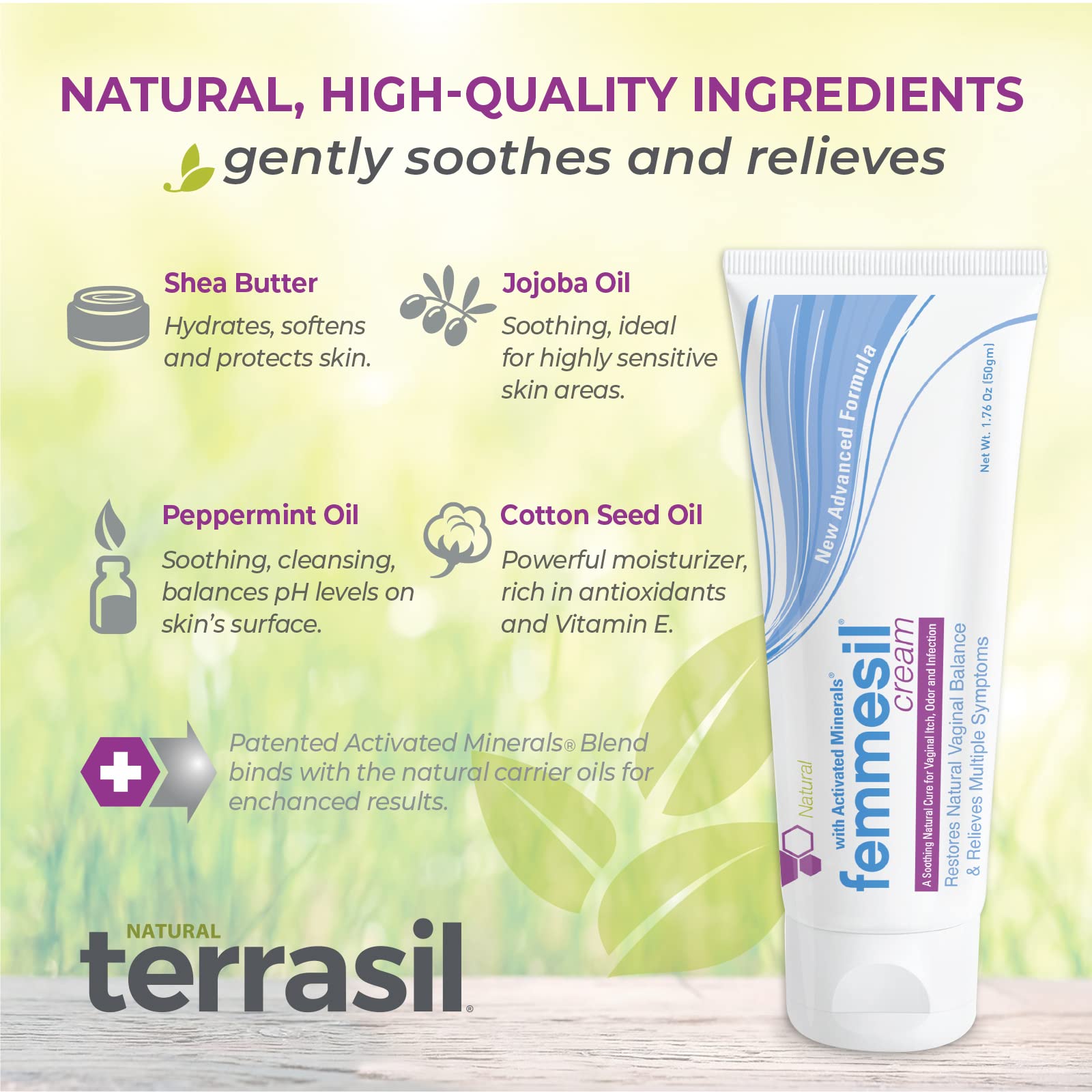Femmesil Feminine Care Vaginal Health Antifungal Cream for Relief from Yeast Infection, Vaginal Itch & Irritation AidanceAu supplements