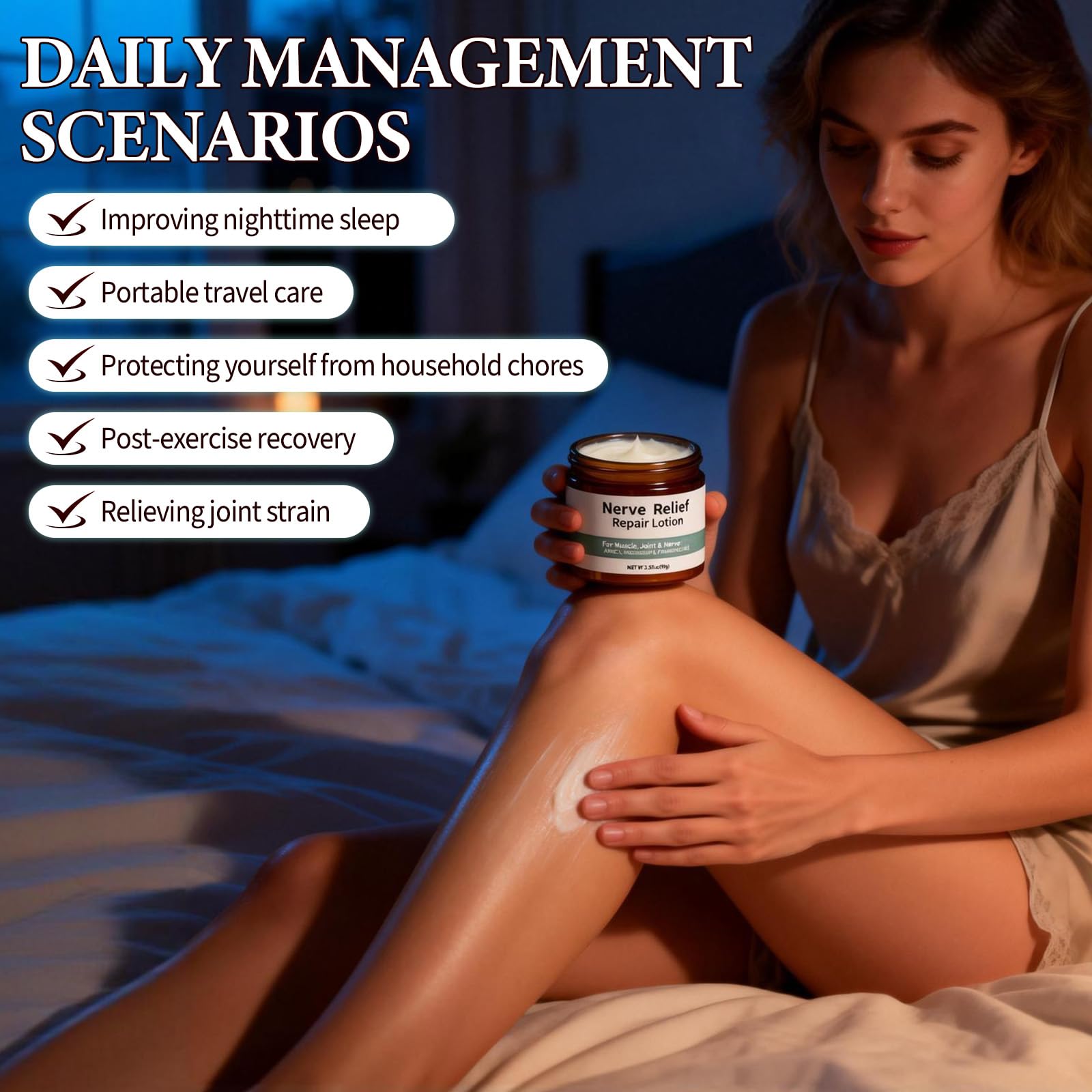 DESKPAL 2PCS Alcura Nerve Cream, Alcura Neuropathy Lotion with Arnica, Magnesium for Body, Joint, Knee, Lumbar, Neck, Hand and Feet DESKPALAu supplements