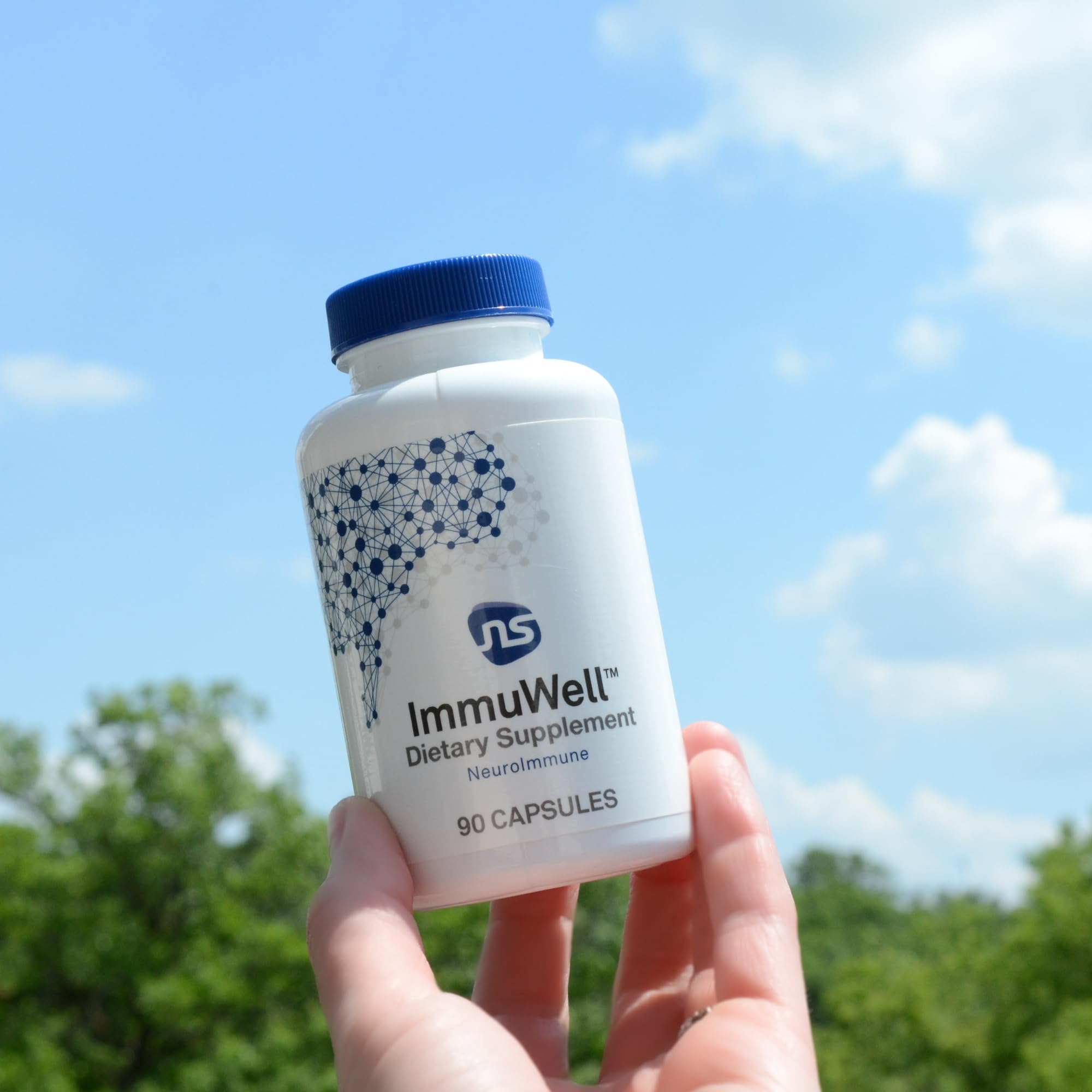 Neuroscience ImmuWell - Immune Support & Brain Supplement for Memory and Focus with Vitamin C and Zinc, Vitamin D & Elderberry - Promotes Immunity, Mood, Energy, and Cognitive Function (90 ct) NeuroScienceAu supplements