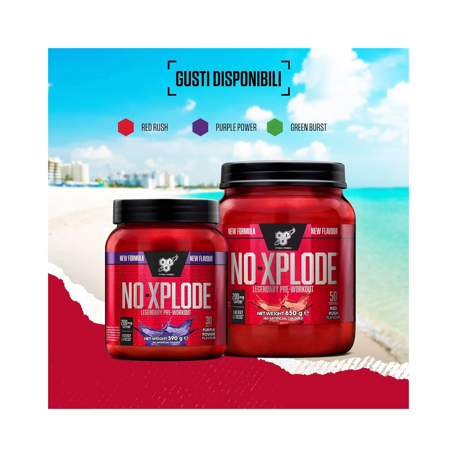 BSN Nutrition N.O.-Xplode Pre Workout Powder Food Supplement, Energy and Focus BSNAu supplements