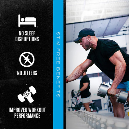 Nitric Surge Stim Free Pre Workout Powder - Caffeine Free Nitric Oxide Supplement Jacked FactoryUS supplements