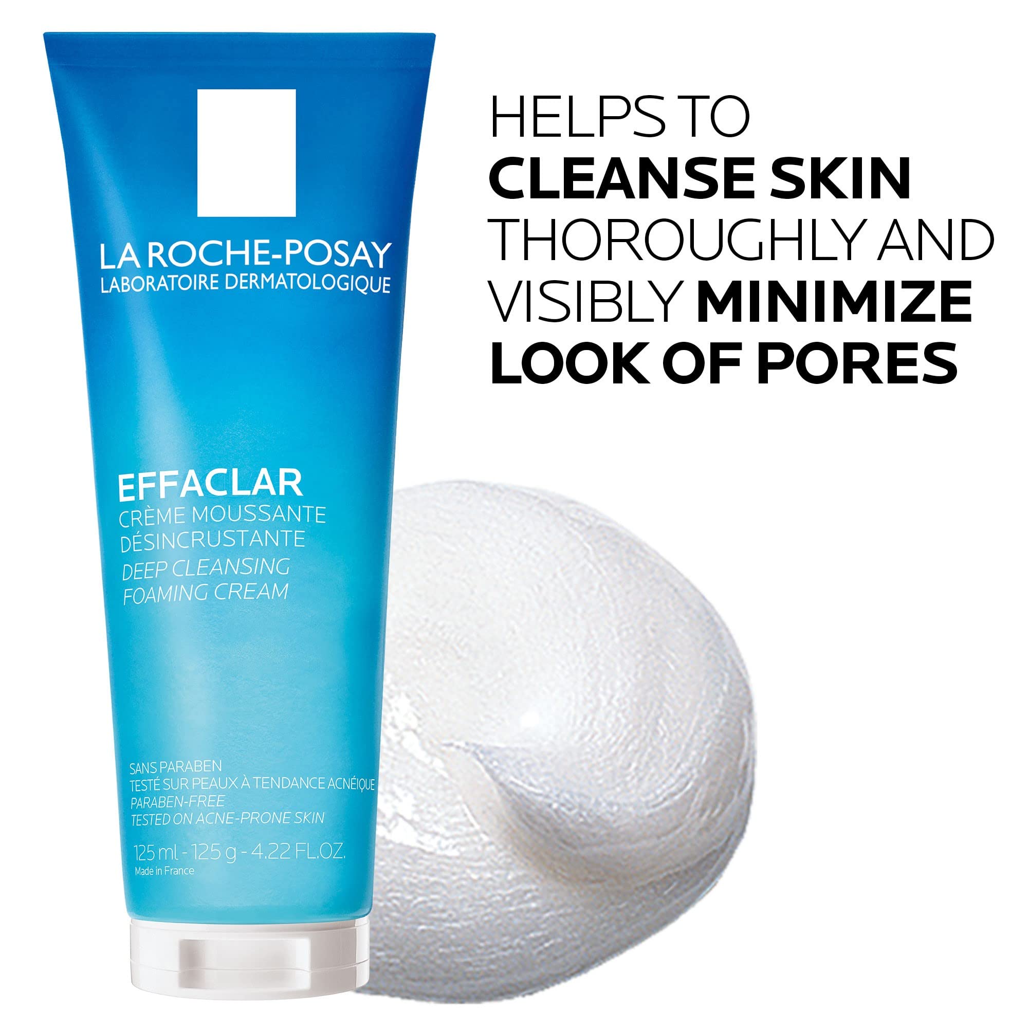 La Roche-Posay Effaclar Deep Cleansing Foaming Facial Cleanser, Cream La Roche-PosayAu supplements