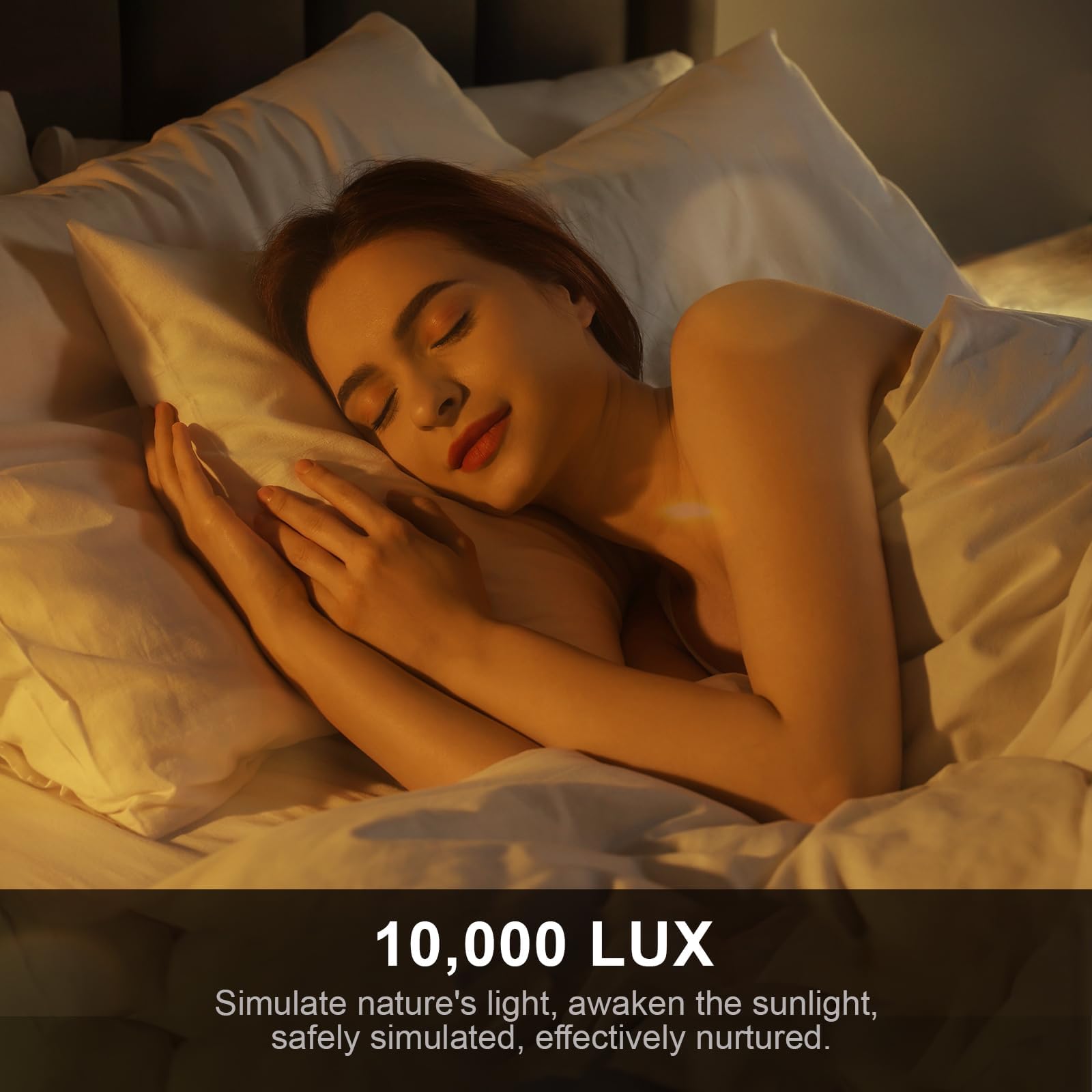 Sunlamlux Light Therapy Lamp, UV-Free Sun Light Therapy Lamp, 10000 Lux Floor Lamp SunlamluxAu supplements