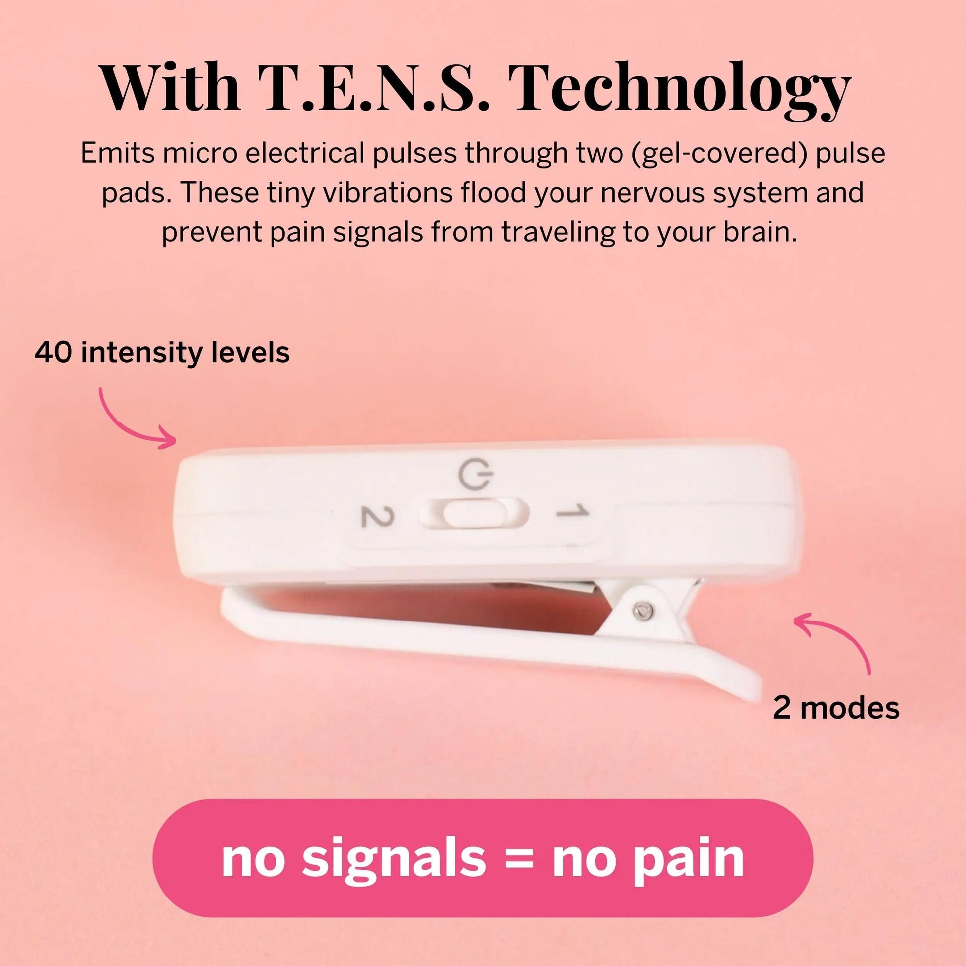 Pixie Period Pain Relief Device - Best PMS Relief Simulator with TENS Technology - Thinnest Wearable Tens Unit - Unnoticeable Under Clothes - Menstrual Cramp Comfort for Feminine Care Pixie CupAu supplements