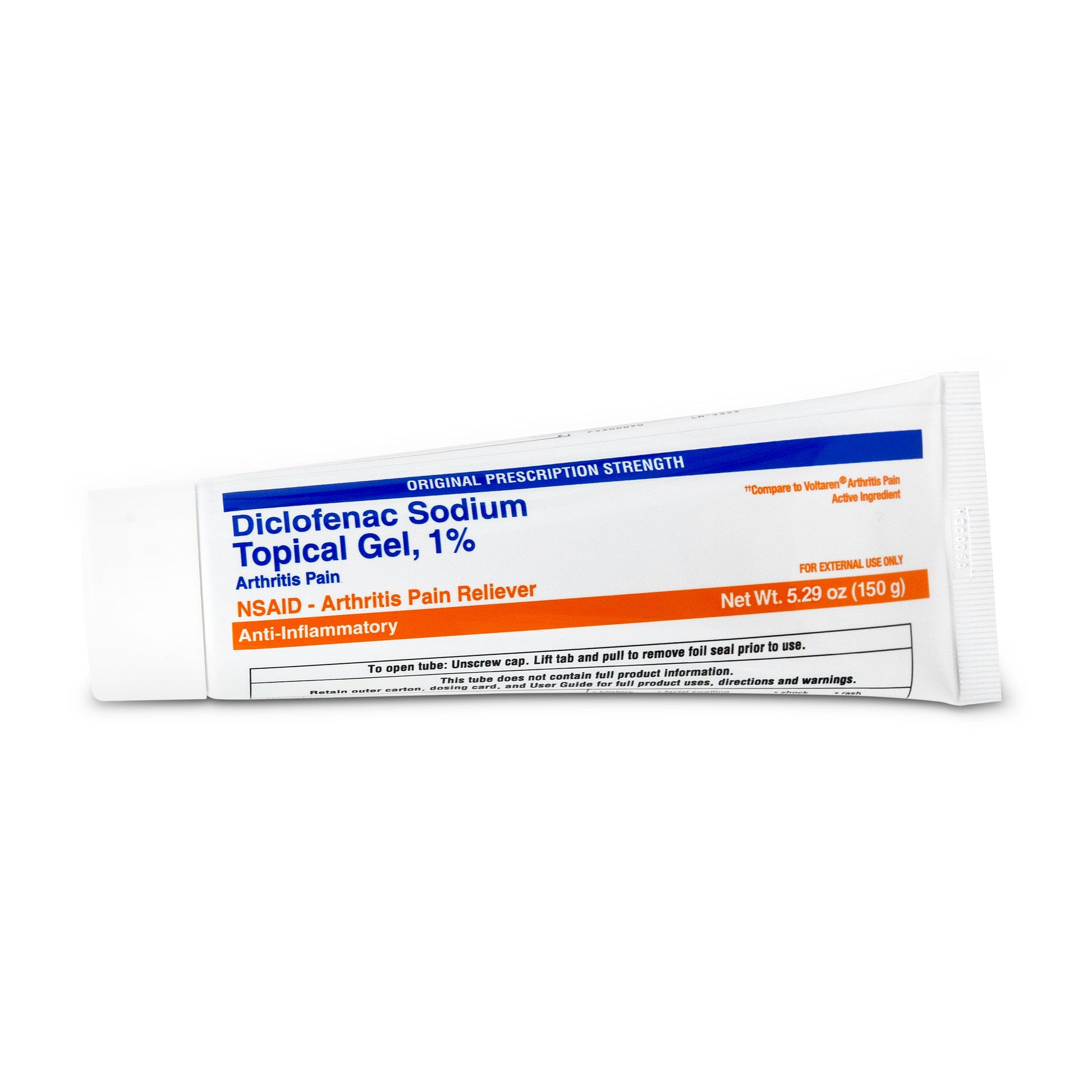 Amazon Basic Care Diclofenac Sodium Topical Gel, 1% (NSAID), Arthritis Pain Reliever for Hand, Wrist, Elbow, Foot, Ankle and Knee Pain Relief, 5.29 oz (150 grams) (Packaging may vary) Amazon Basic CareAu supplements